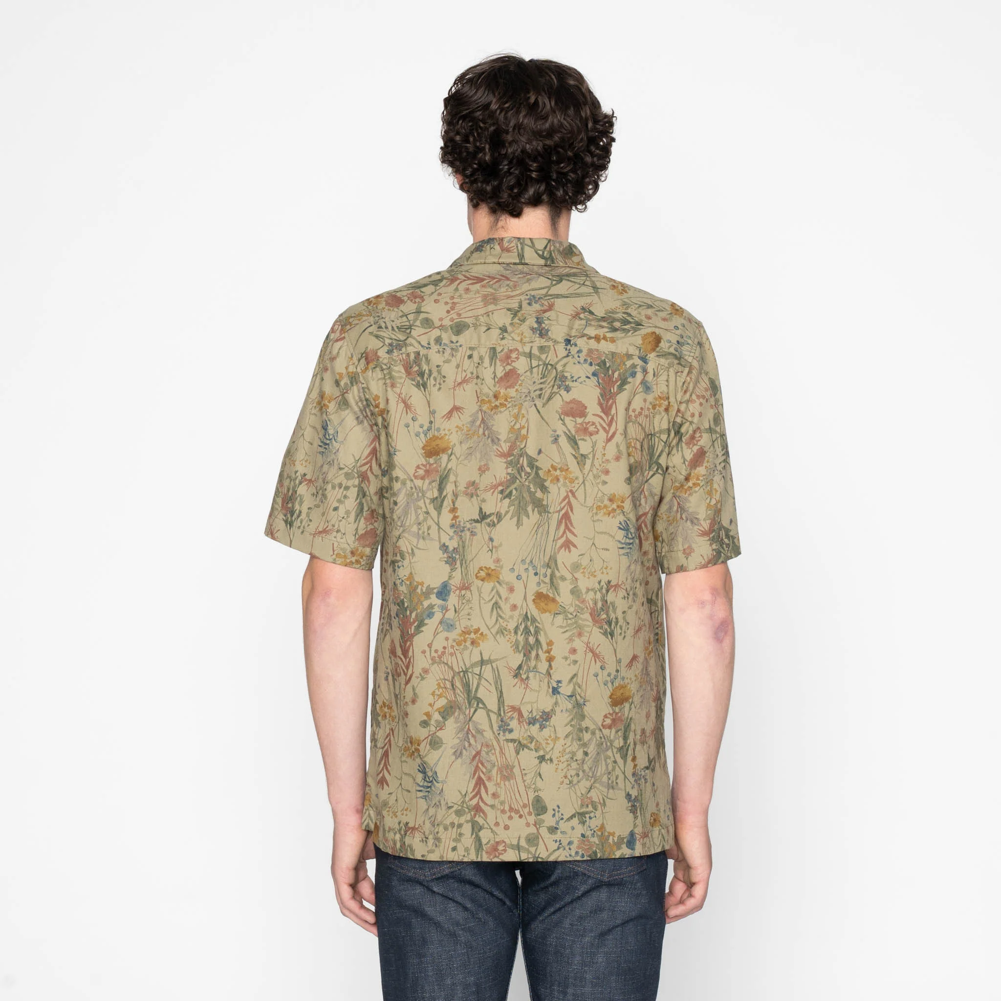 Aloha Shirt - Flowers Painting - Earth - Image 4