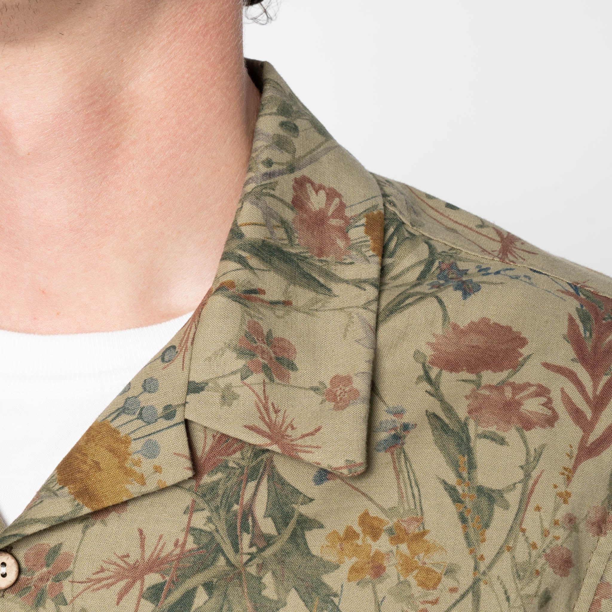 Aloha Shirt - Flowers Painting - Earth - Image 6