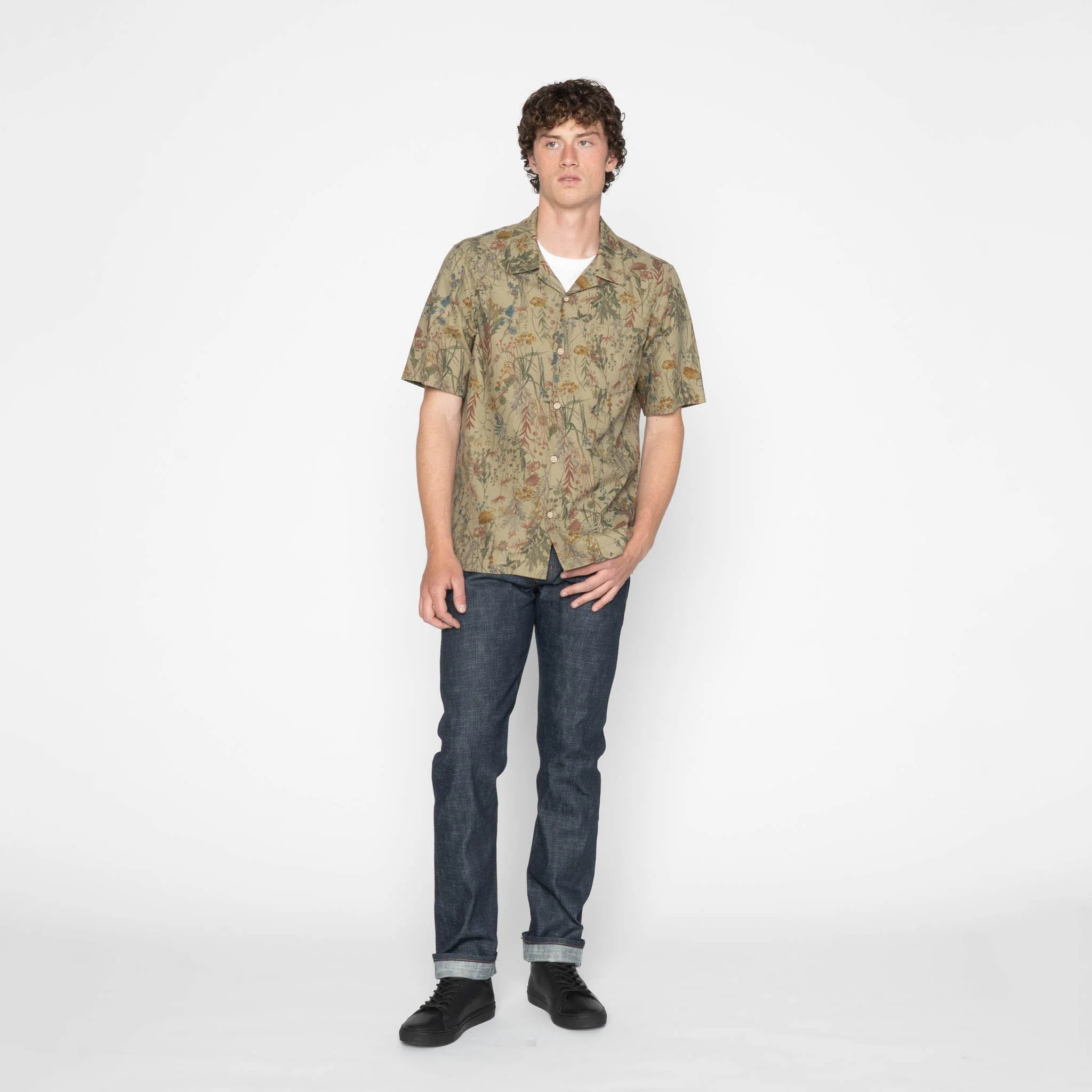 Aloha Shirt - Flowers Painting - Earth - Image 7