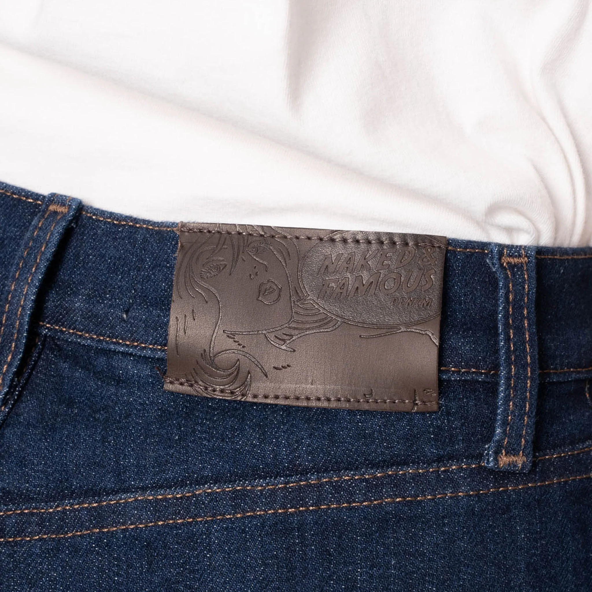 Arrow - Blue Comfort Stretch Selvedge - Image 5