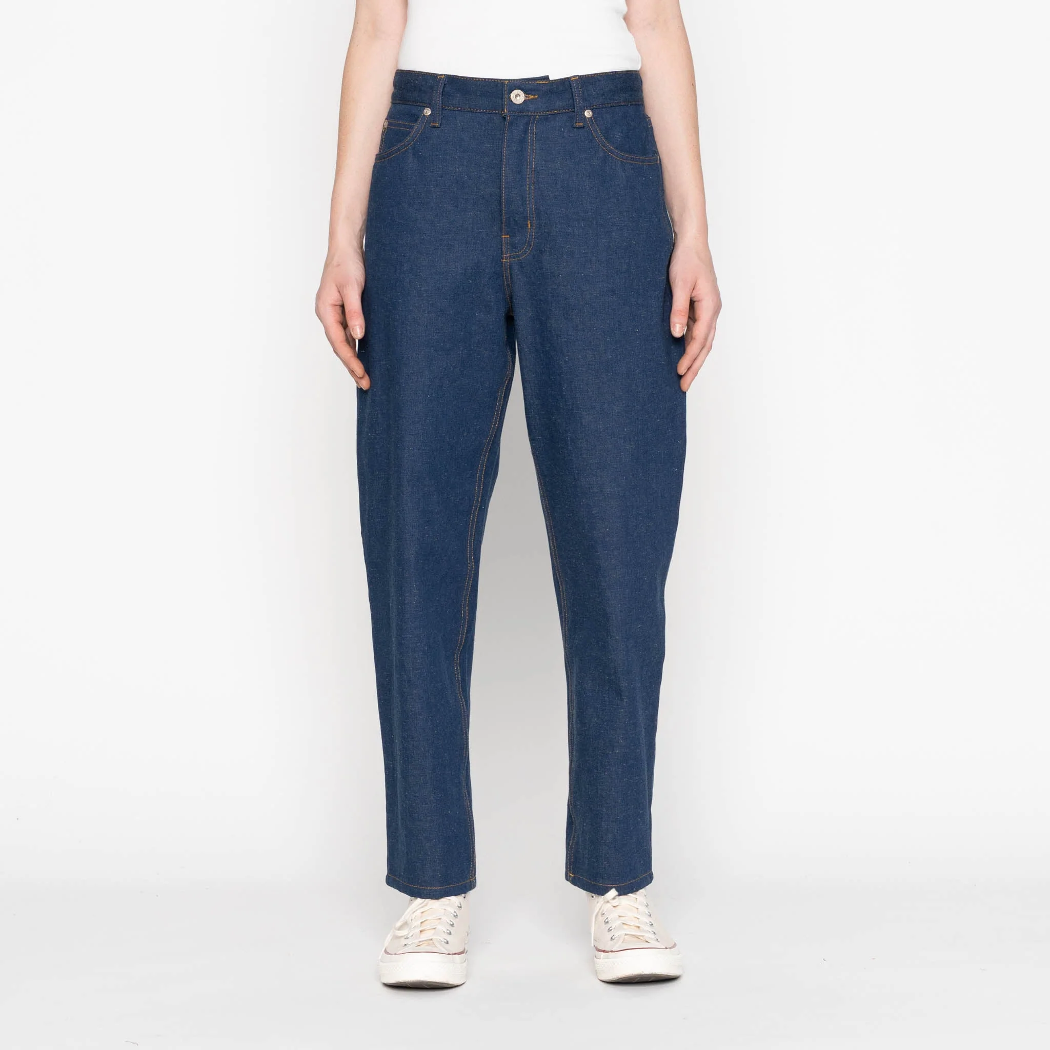Bestie - 2x1 Dungaree Nep Denim - Mid Indigo - Image 3
