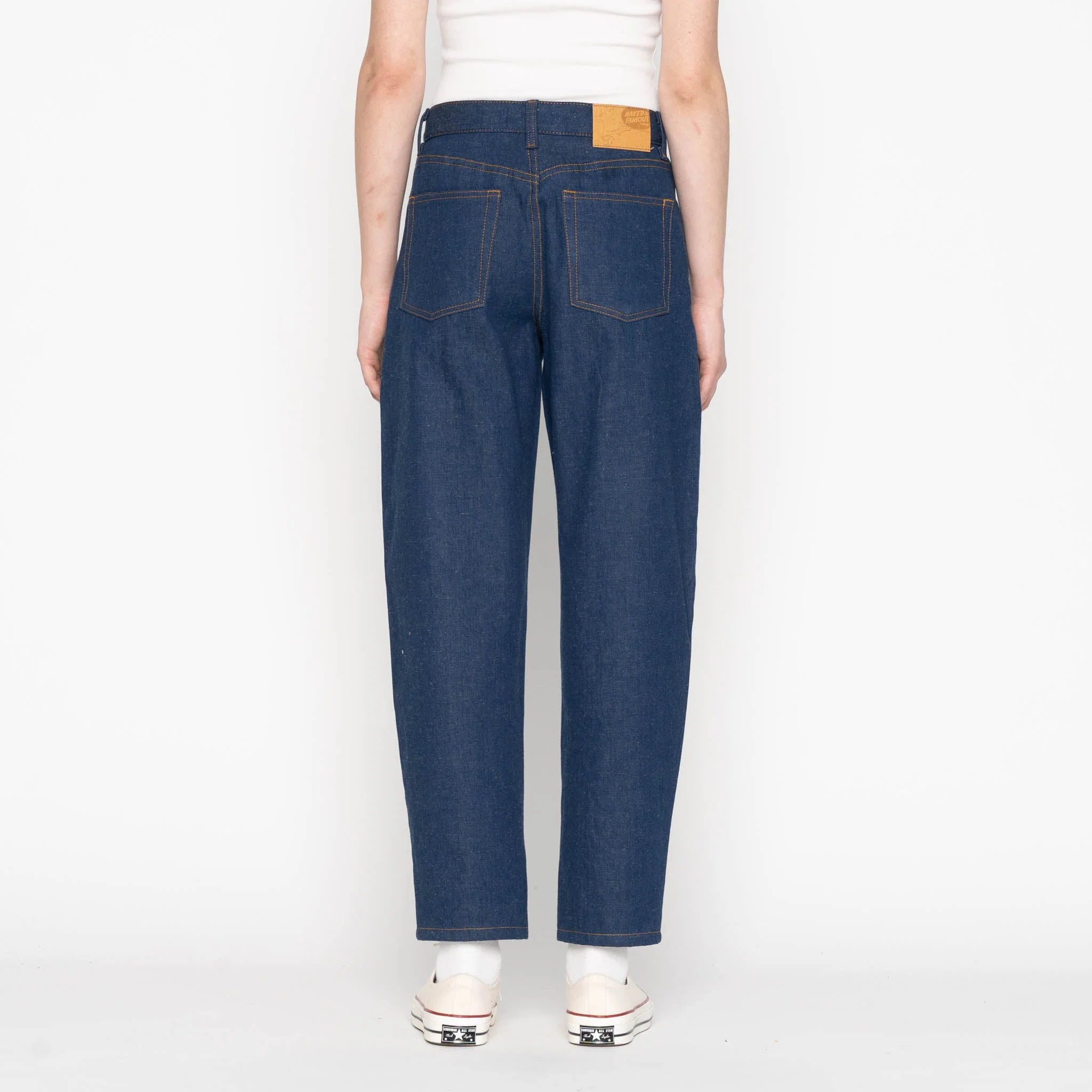 Bestie - 2x1 Dungaree Nep Denim - Mid Indigo - Image 4