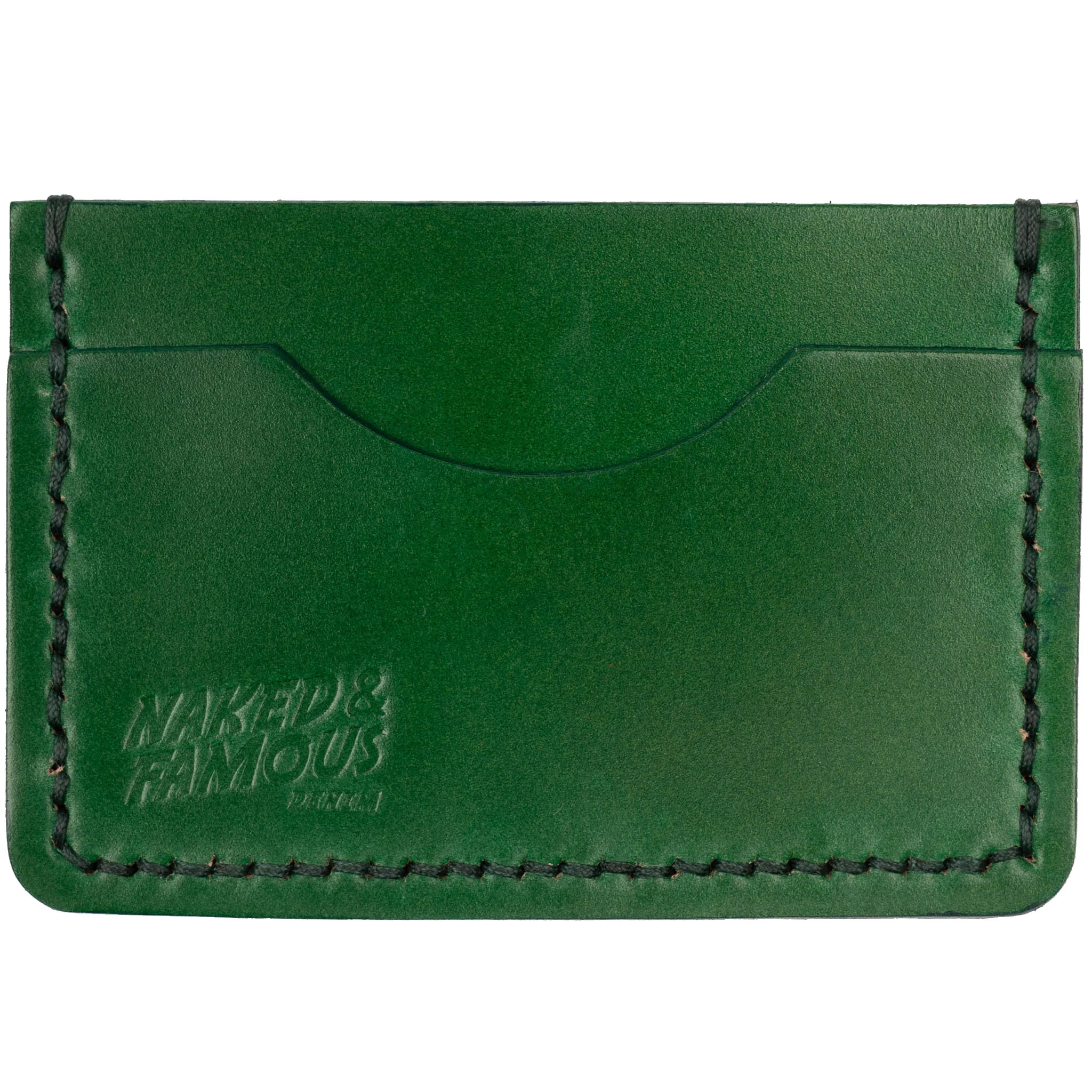 Card Case - Shinki Cordovan Leather - Emerald Green