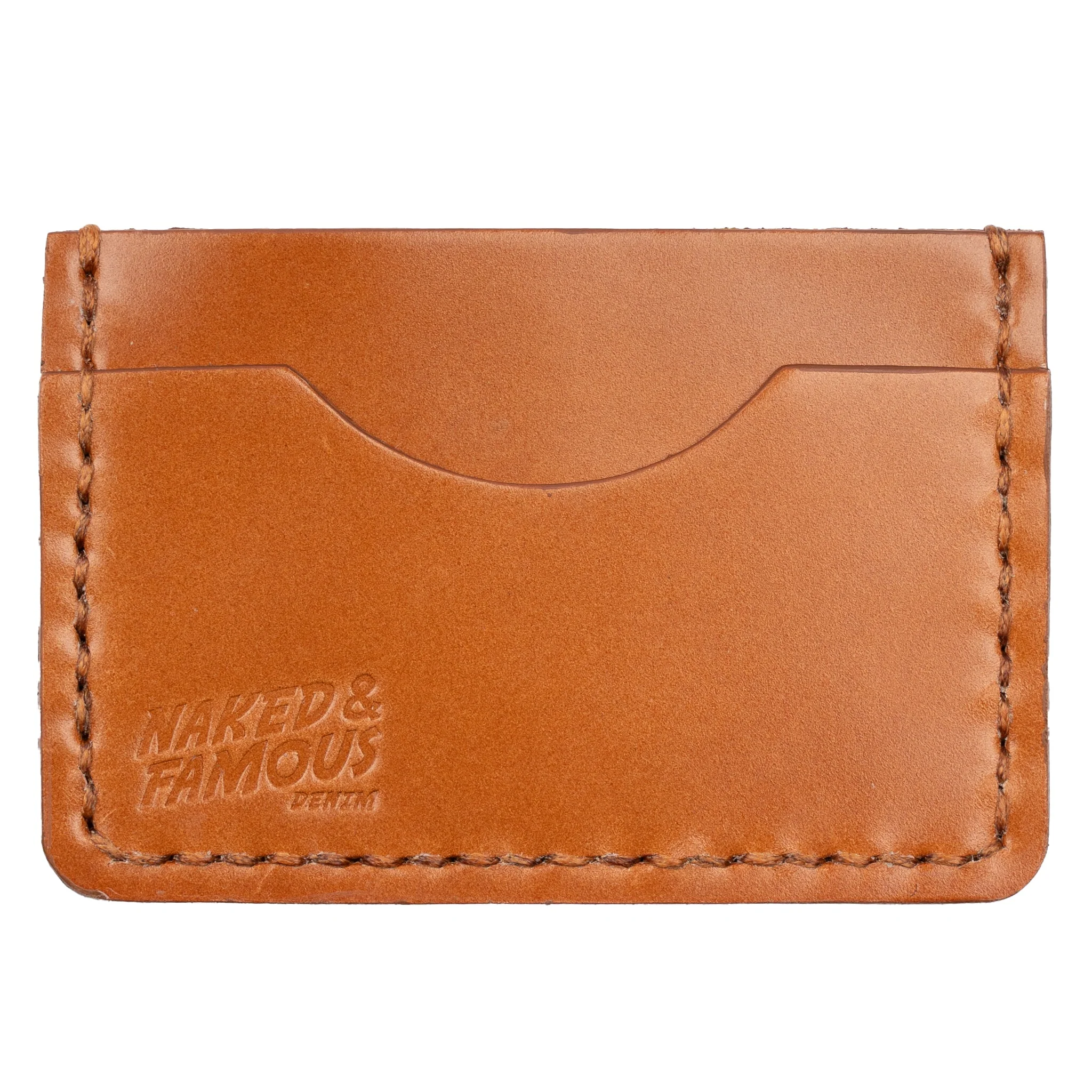 Card Case - Shinki Cordovan Leather - Cognac Tan