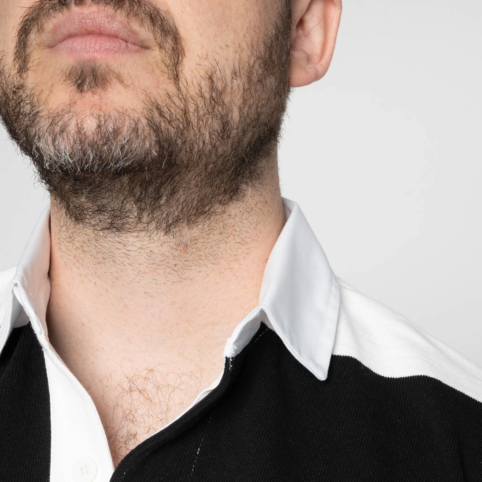 Classic Rugby Jersey - White/Black - Image 4