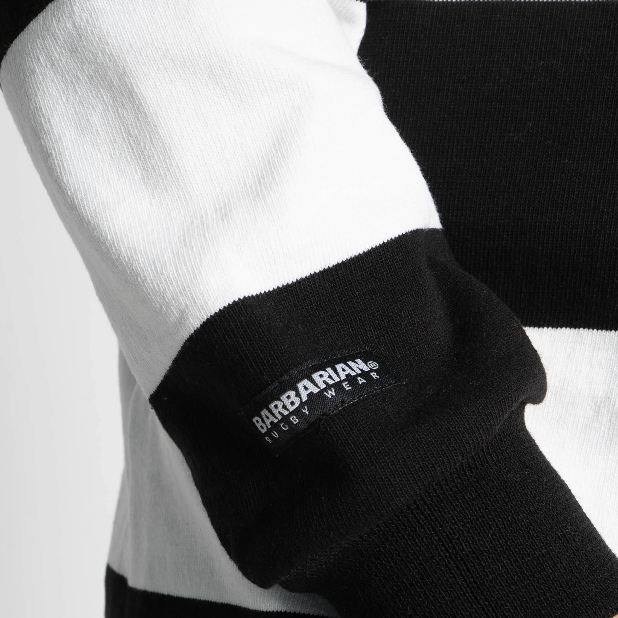 Classic Rugby Jersey - White/Black - Image 5