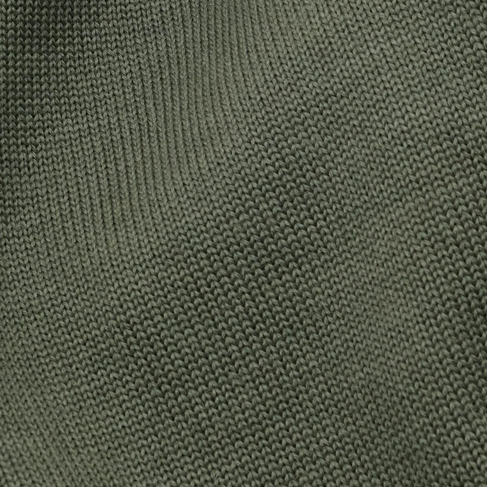 Classic Cardigan - Green Wool Knit - Image 3