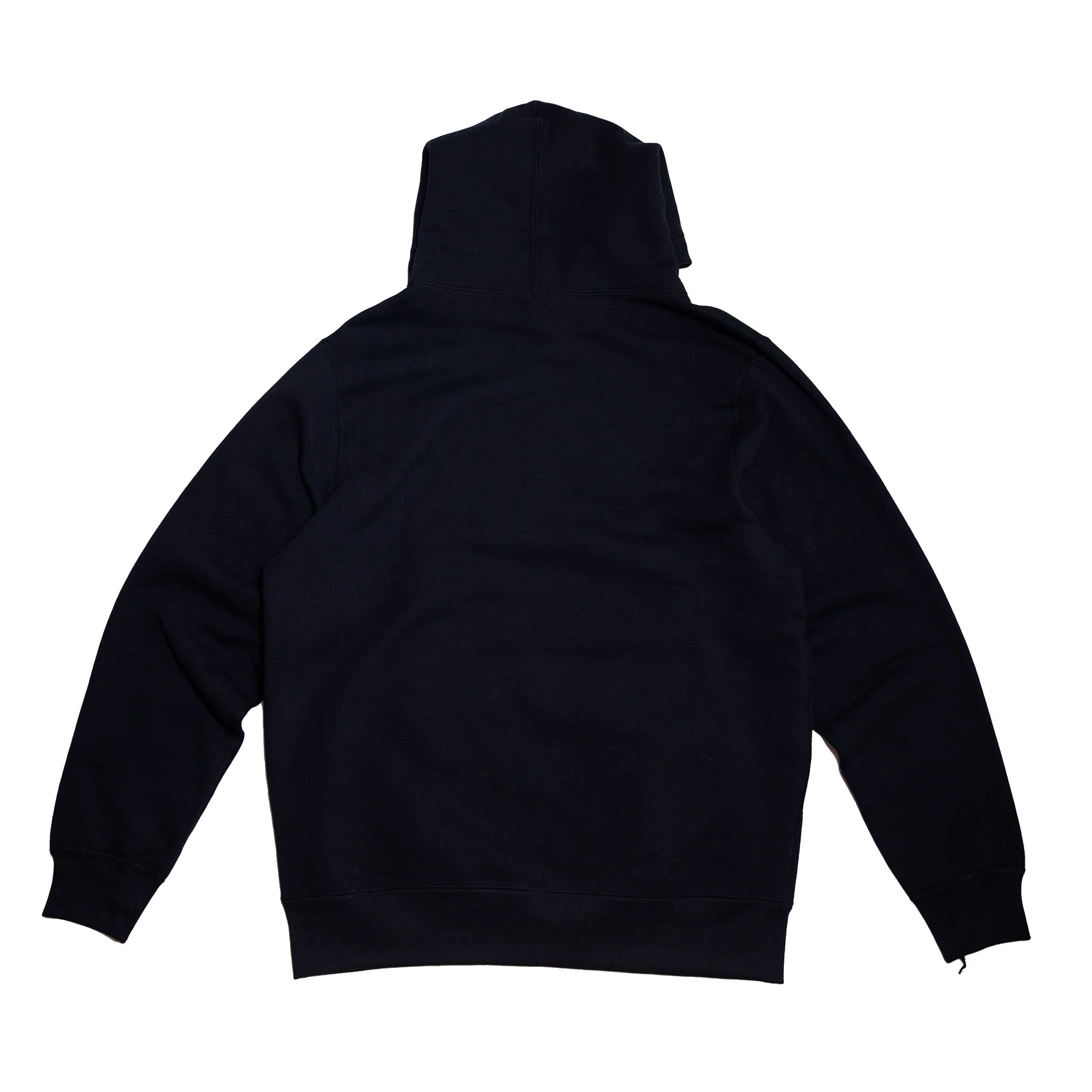 Collegiate Two-Pocket Snap Hoodie - Black - Image 3