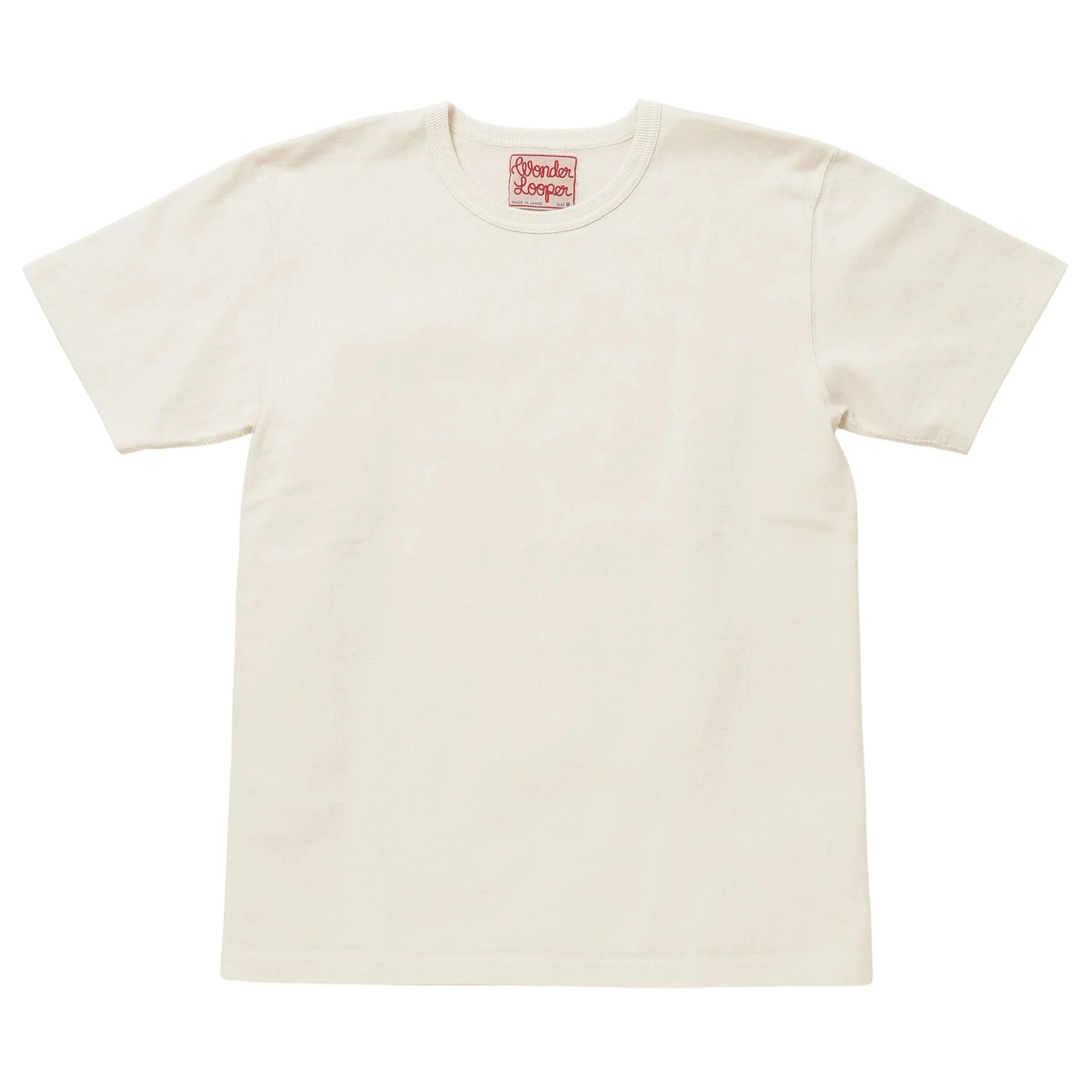 Crewneck T-shirt - Double Heavyweight- Ecru