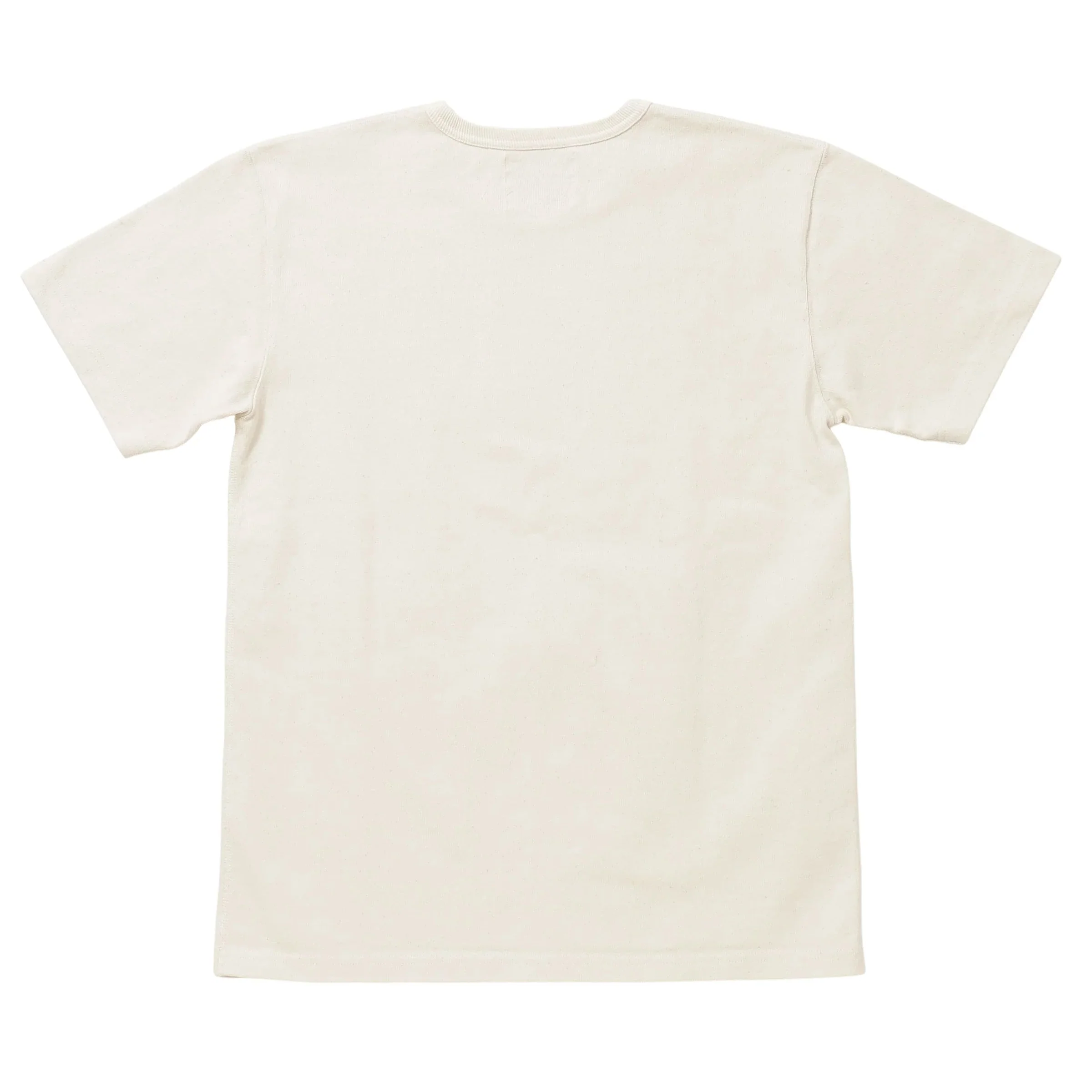 Crewneck T-shirt - Double Heavyweight- Ecru - Image 4