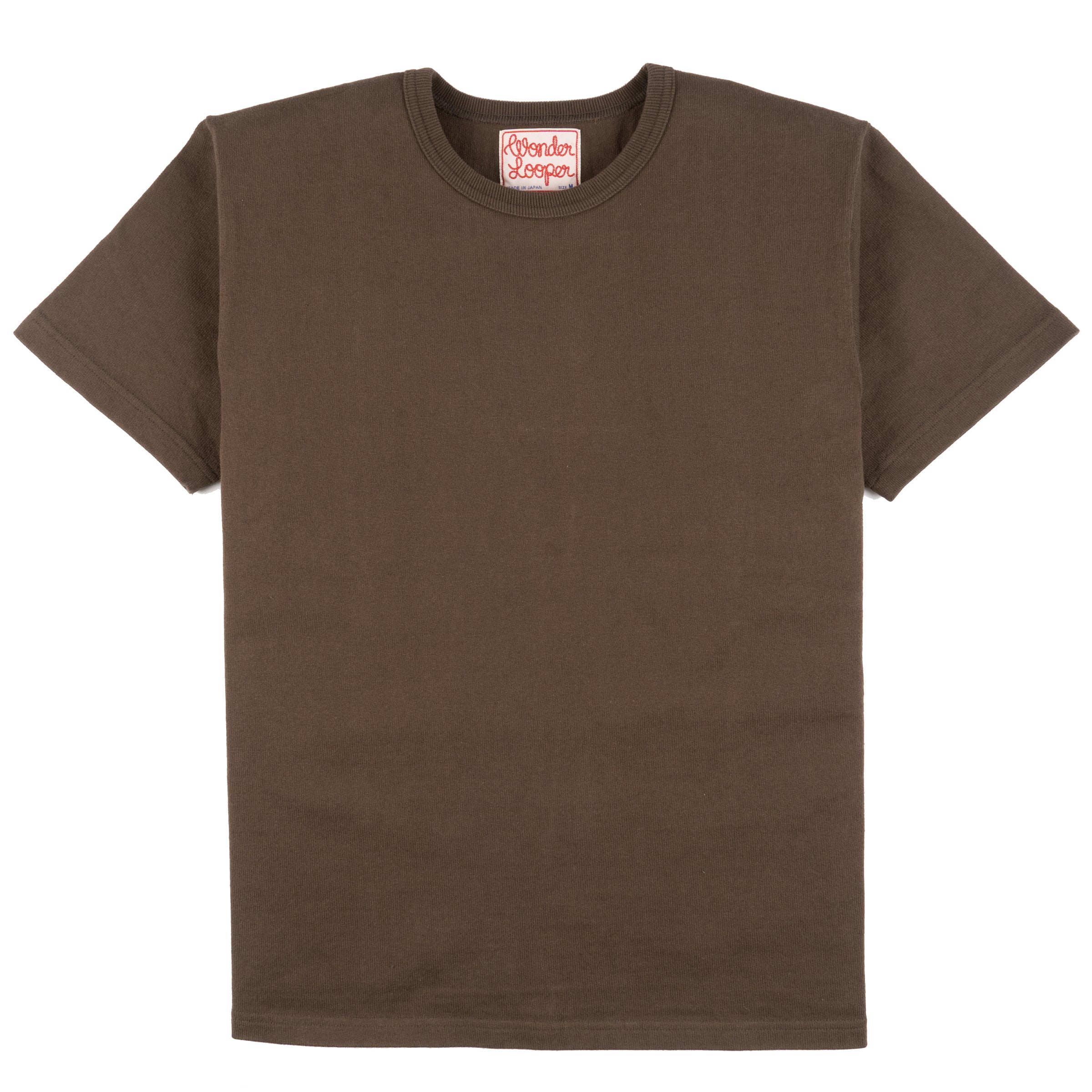 Crewneck T-shirt - Double Heavyweight - Khaki Green