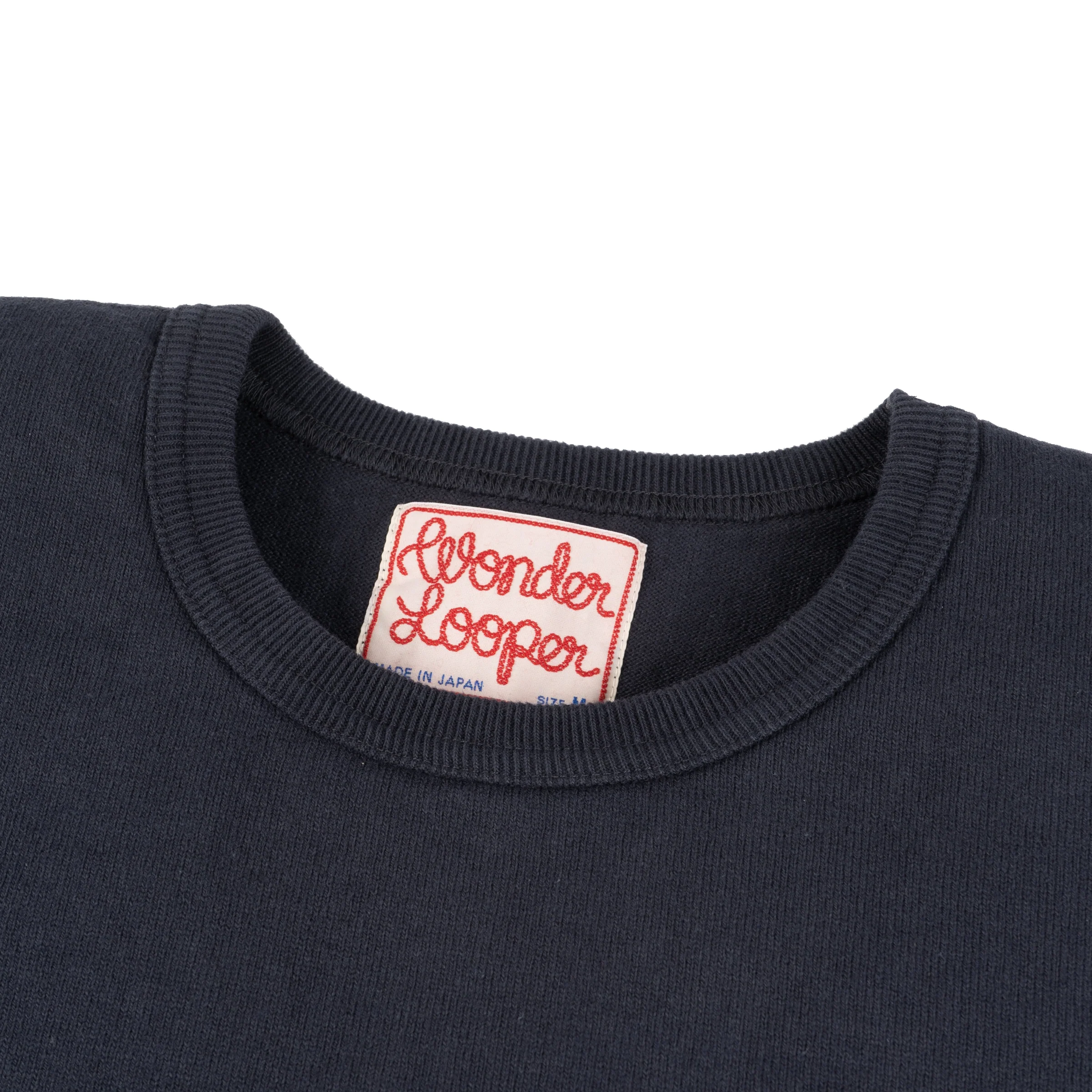 Crewneck T-shirt - Double Heavyweight - Navy - Image 2