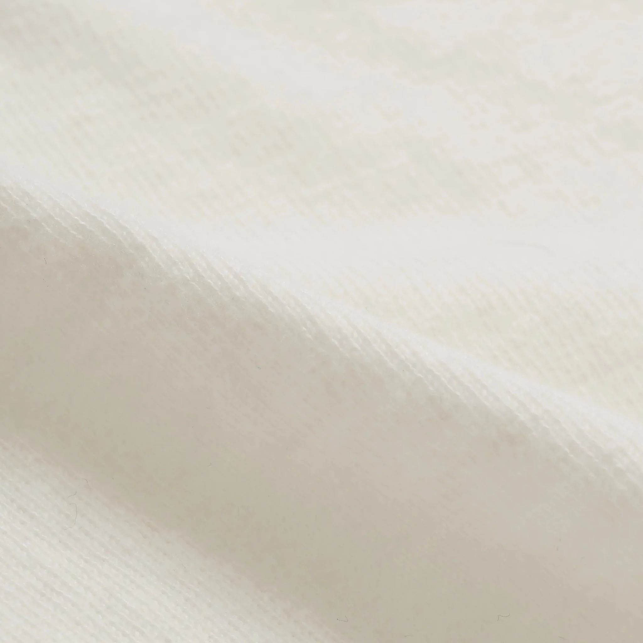 Crewneck T-shirt - ELS Recycled Cotton Slub - White - Image 6