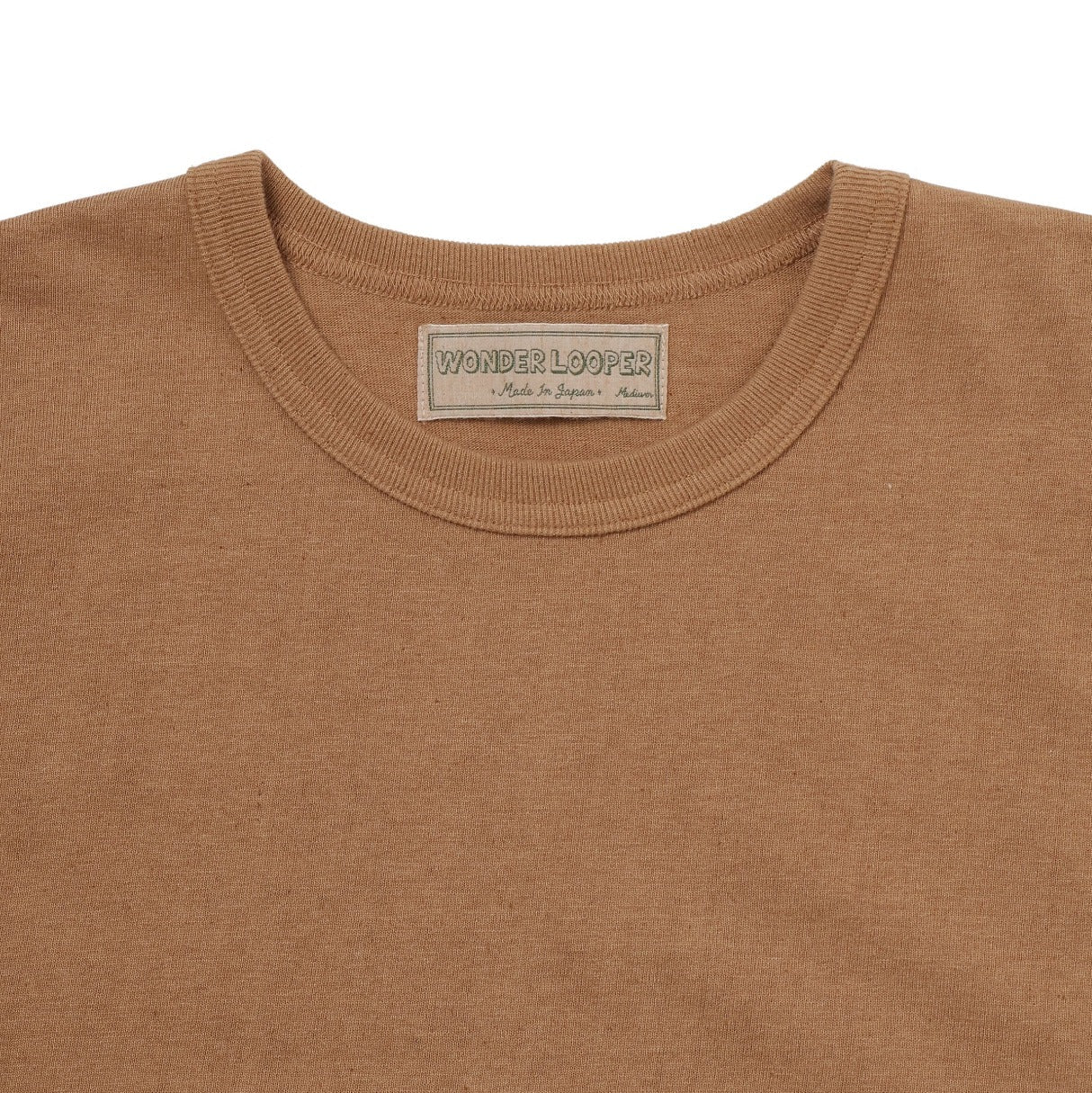 Crewneck T-shirt - Foxfibre® Tsuriami - Coyote 70 - Image 3