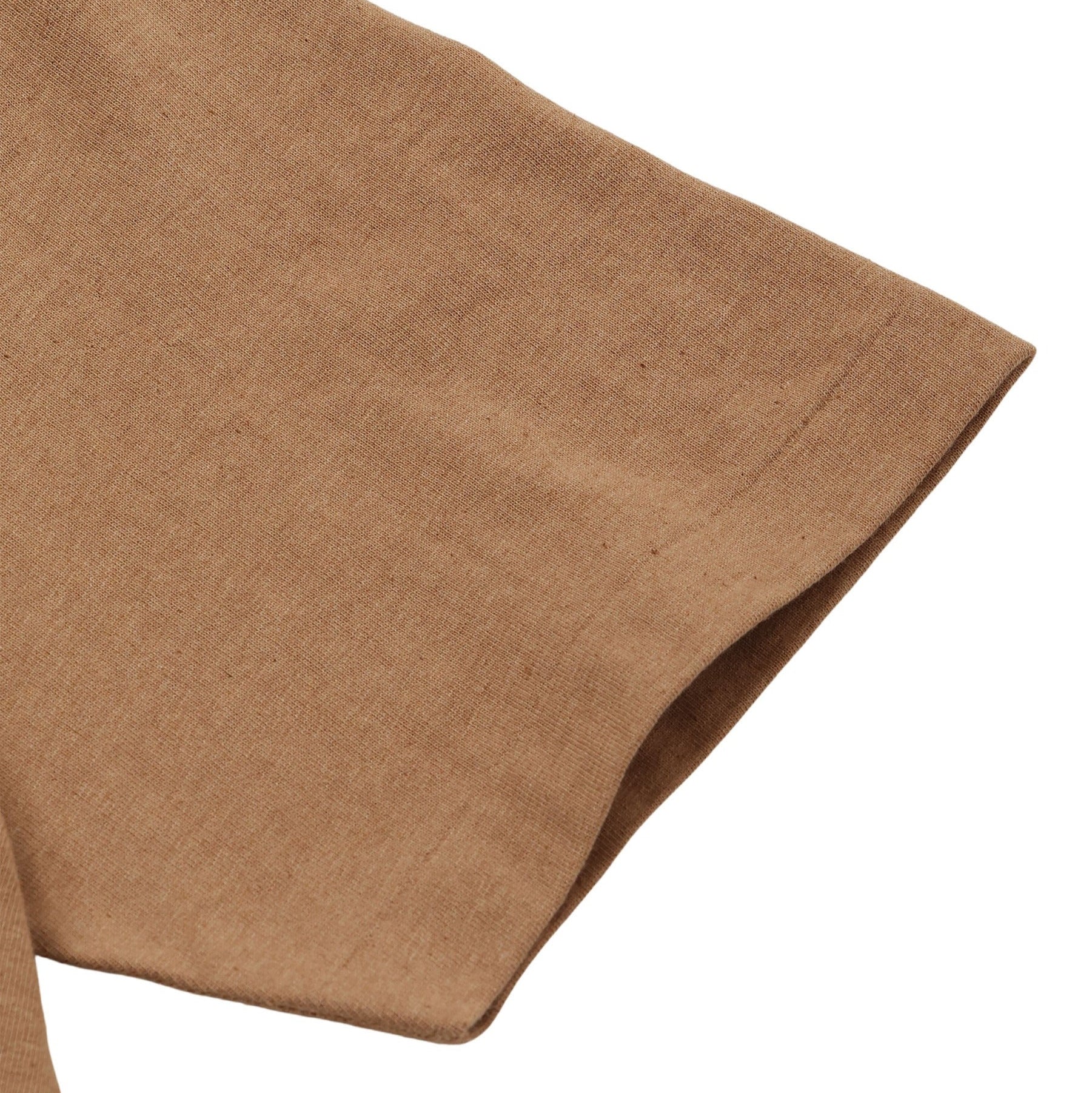 Crewneck T-shirt - Foxfibre® Tsuriami - Coyote 70 - Image 4