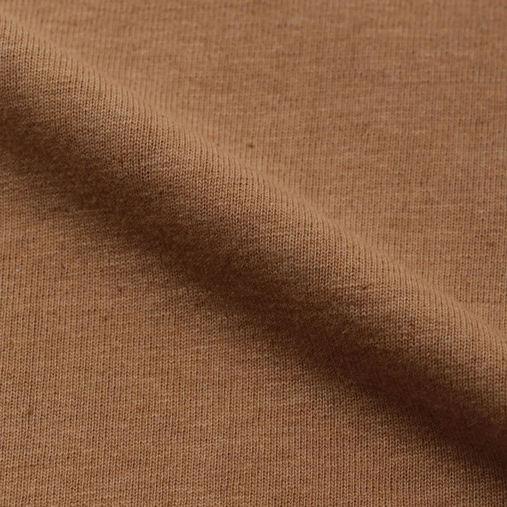 Crewneck T-shirt - Foxfibre® Tsuriami - Coyote 70 - Image 6