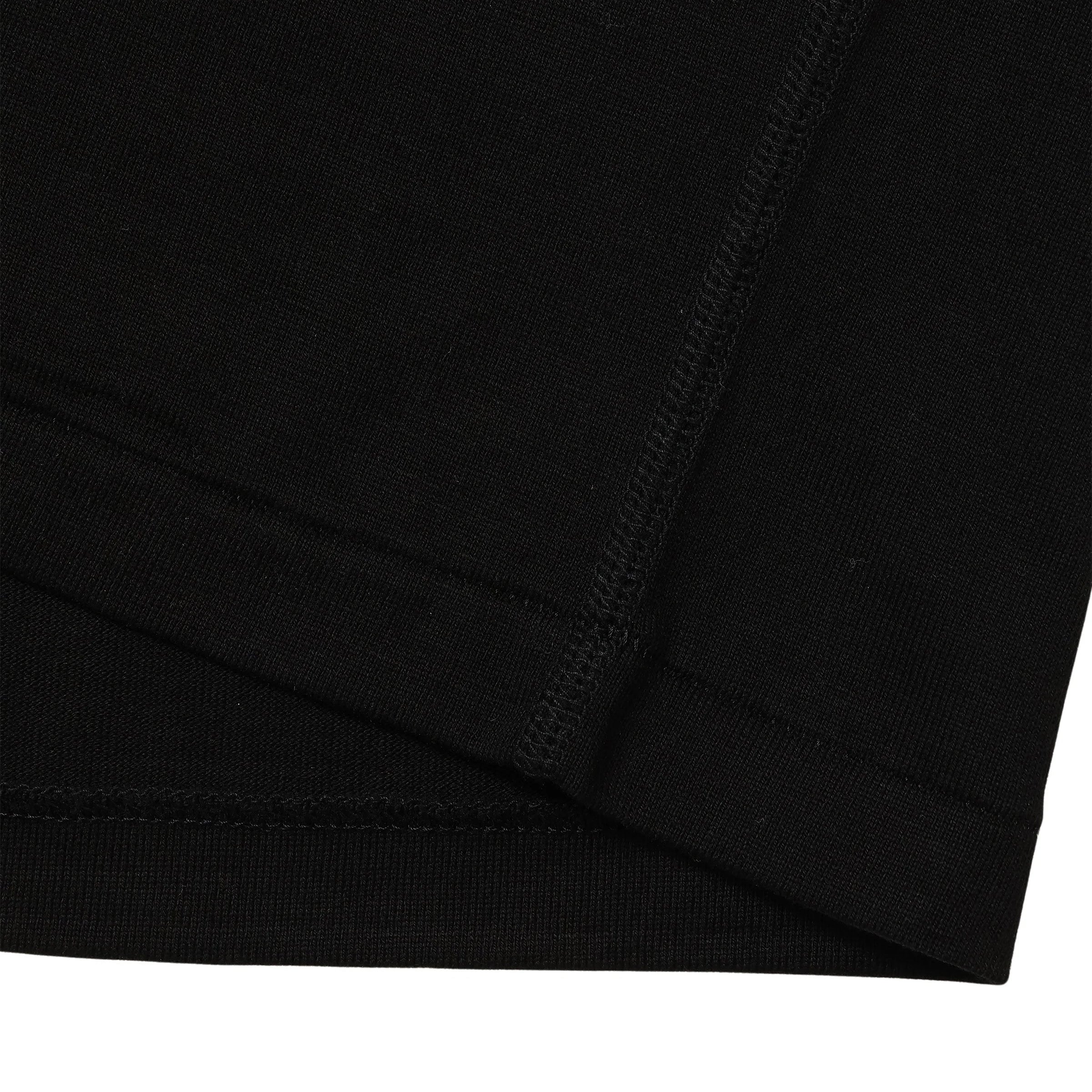 Crewneck T-shirt - Ultimate Pima Tsuriami - Black - Image 3