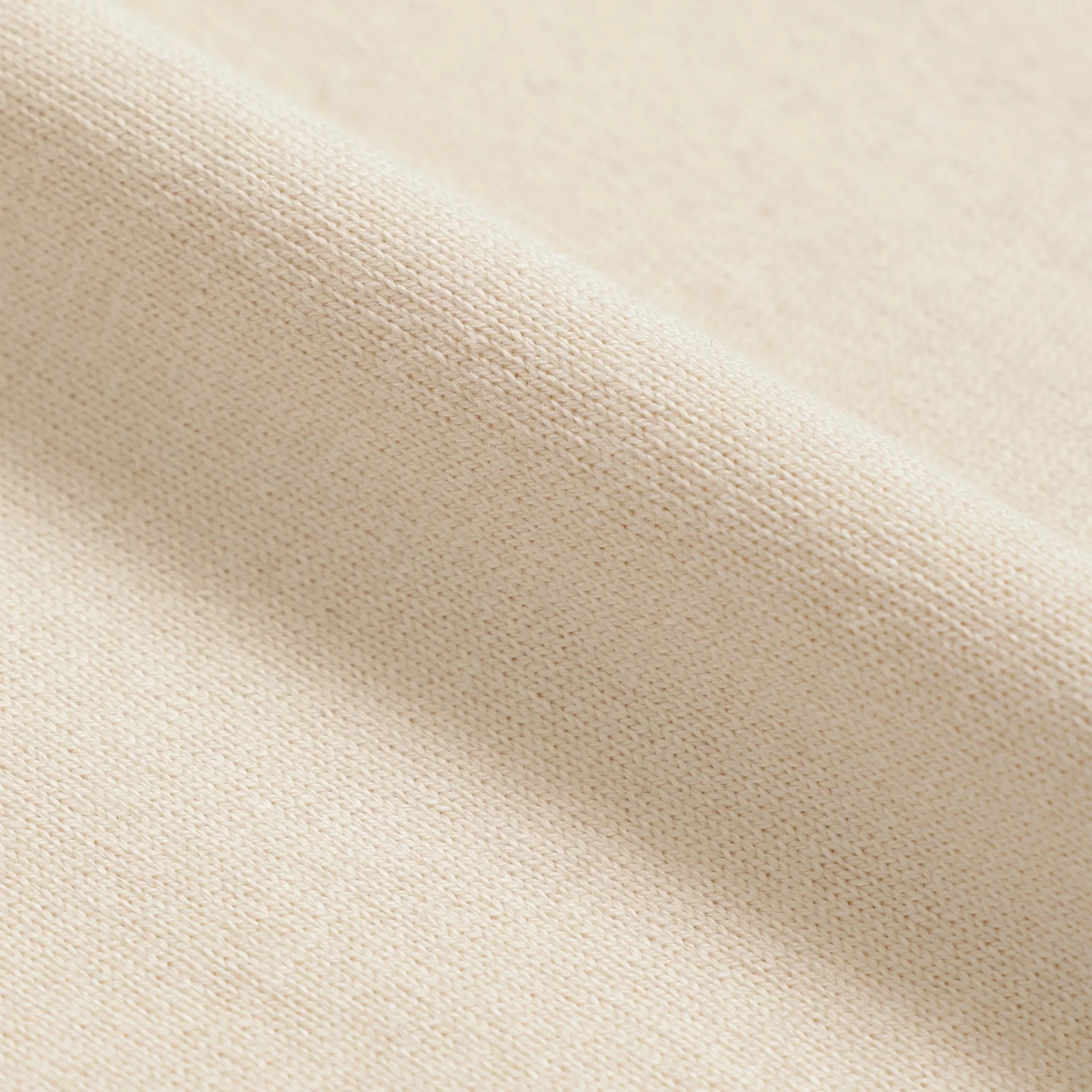 Crewneck T-shirt - Ultimate Pima Tsuriami - Ecru - Image 3