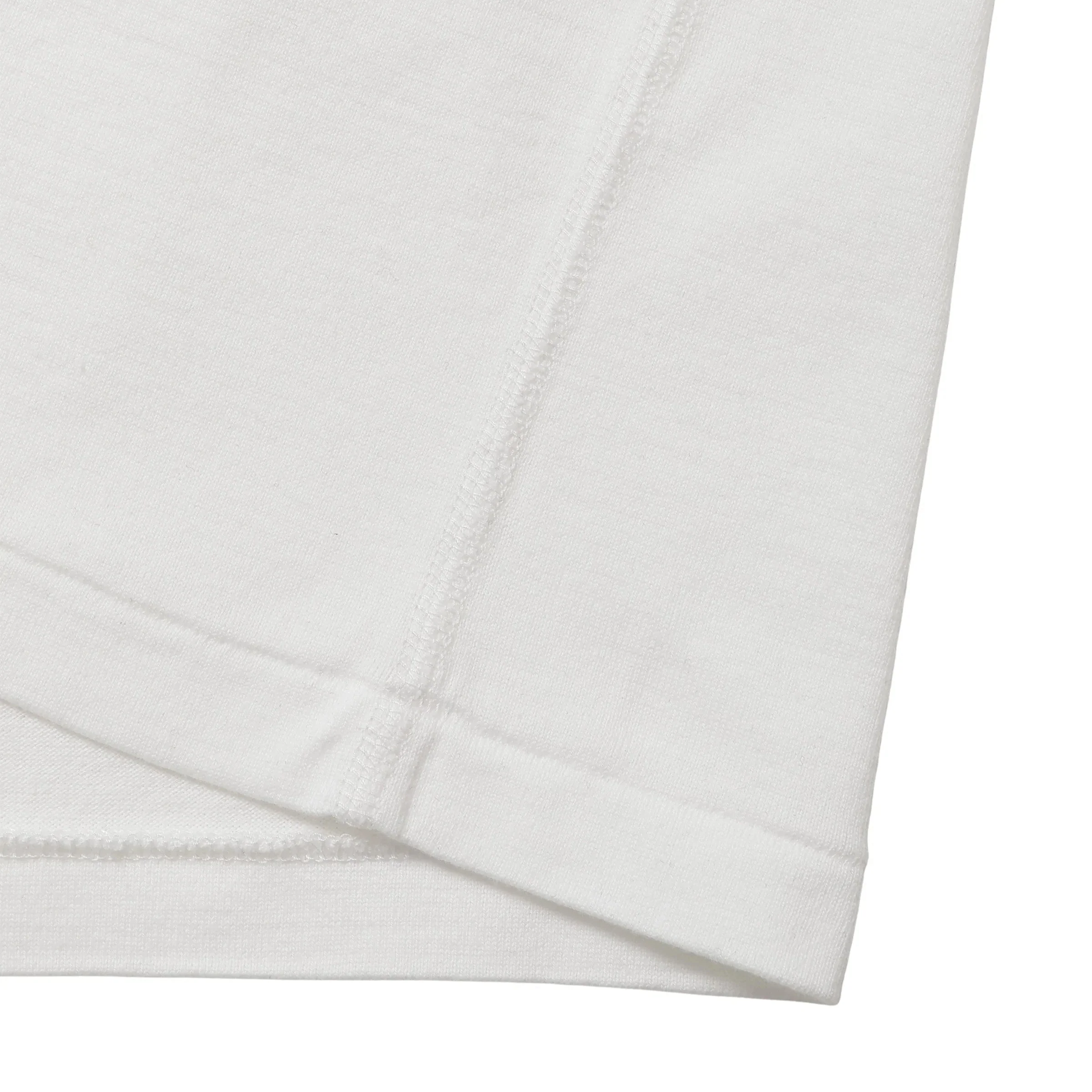 Crewneck T-shirt - Ultimate Pima Tsuriami - White - Image 3