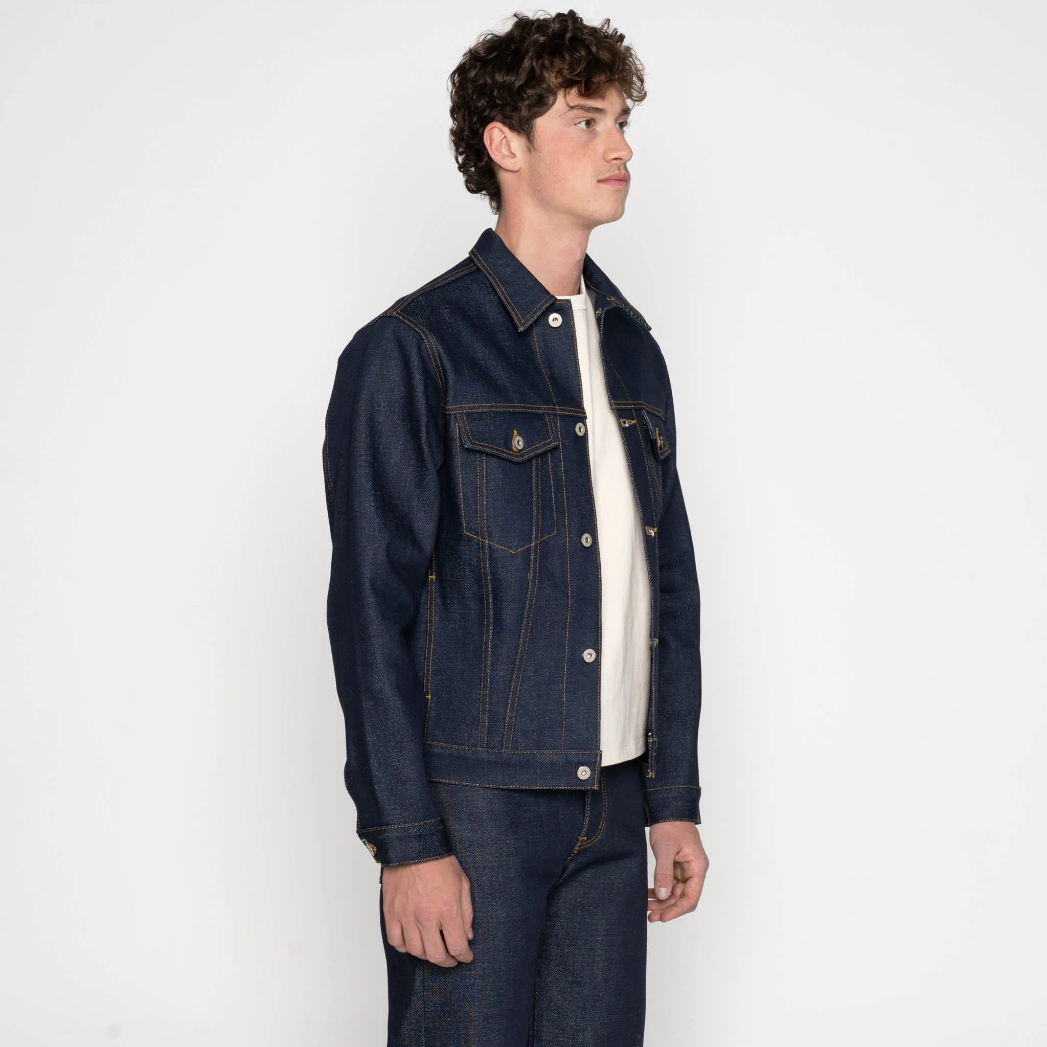 Denim Jacket - Elephant 14 - Dirty Elephant Selvedge - Image 3