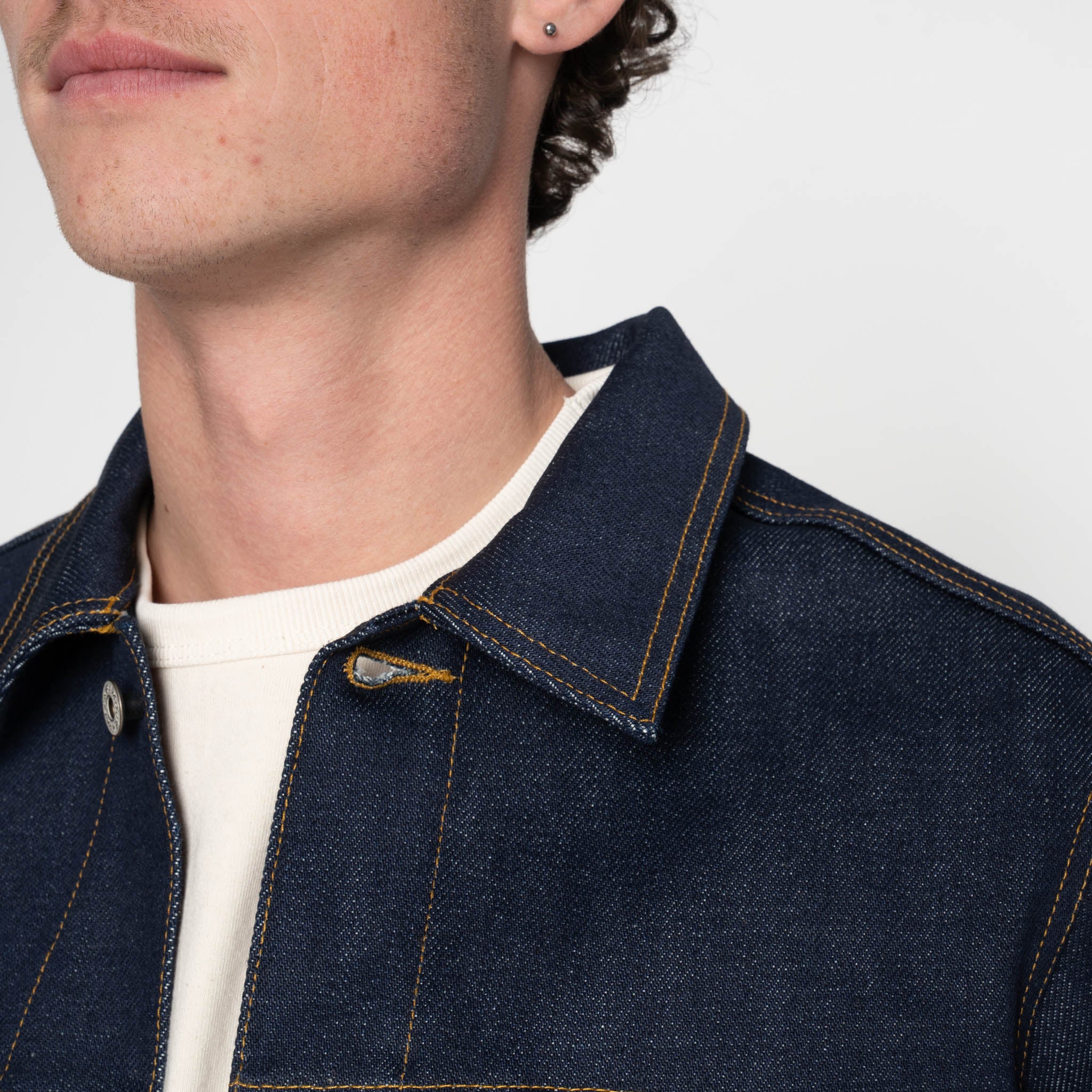 Denim Jacket - Elephant 14 - Dirty Elephant Selvedge - Image 5