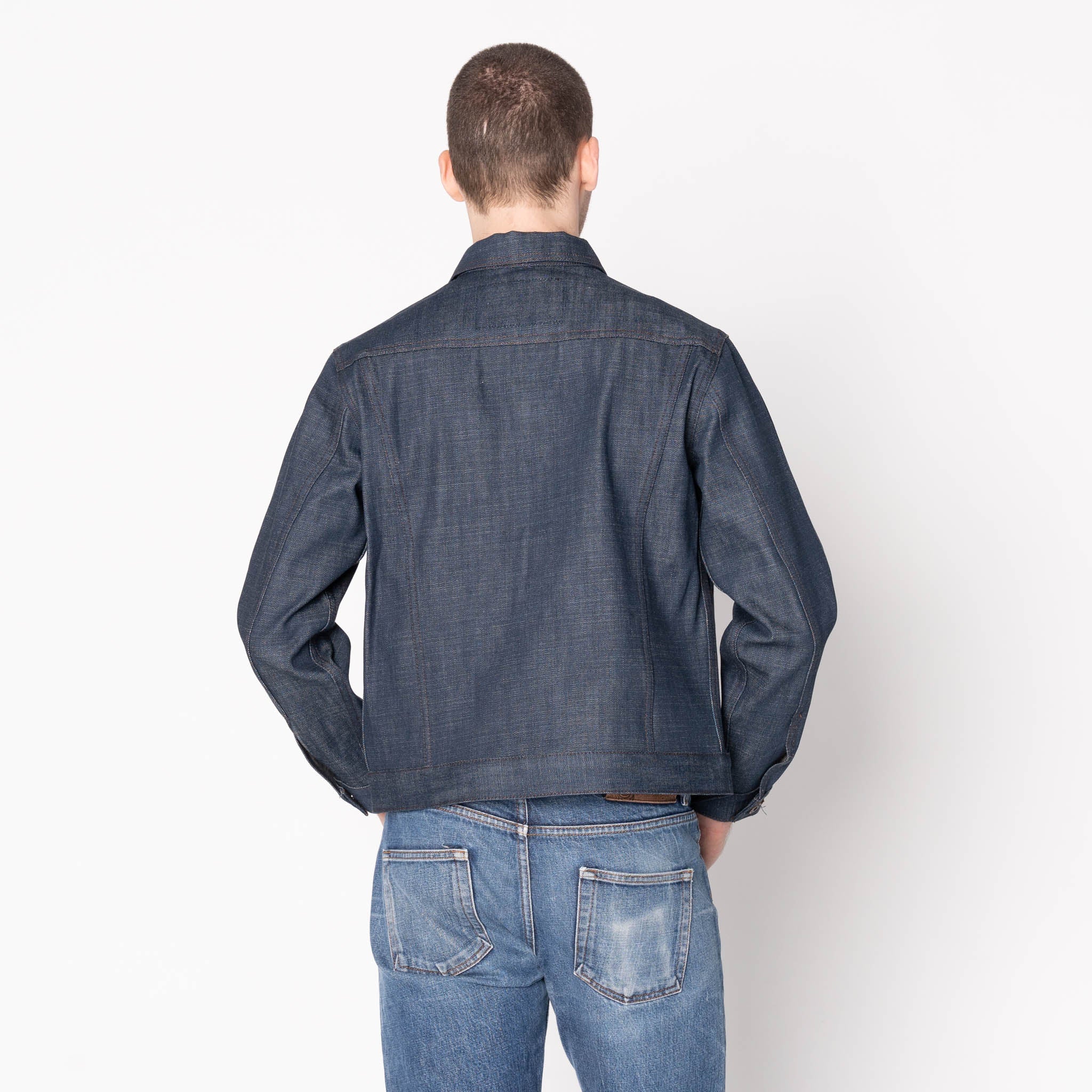 Denim Jacket - Kawataro Selvedge - Indigo - Image 3