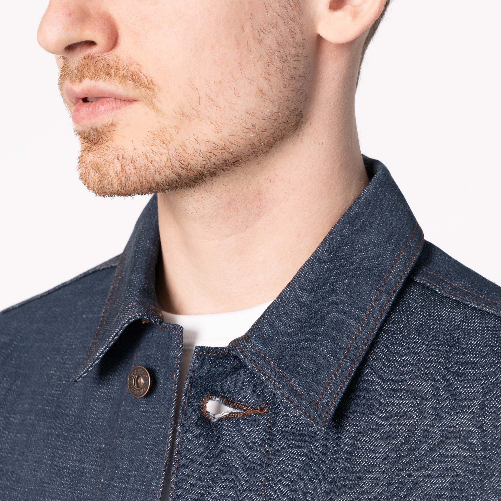 Denim Jacket - Kawataro Selvedge - Indigo - Image 4