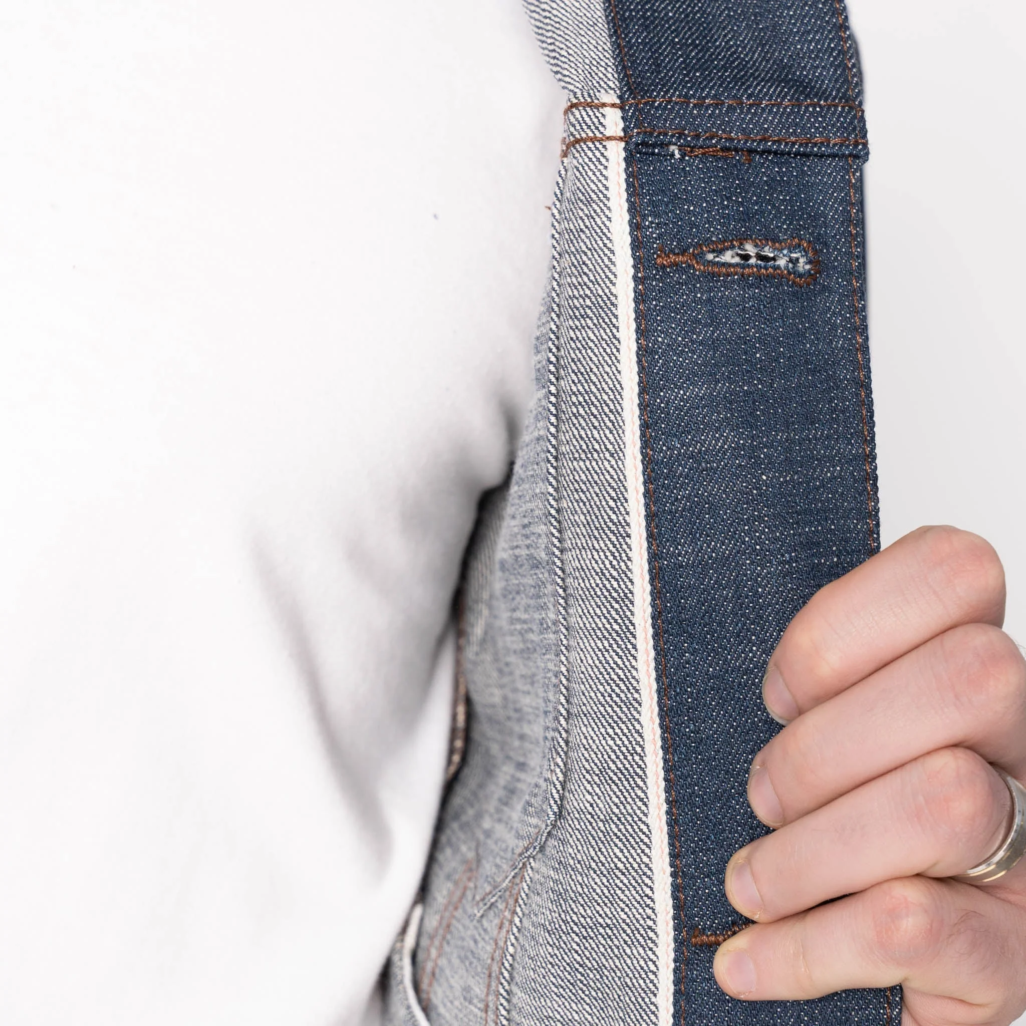 Denim Jacket - Kawataro Selvedge - Indigo - Image 5