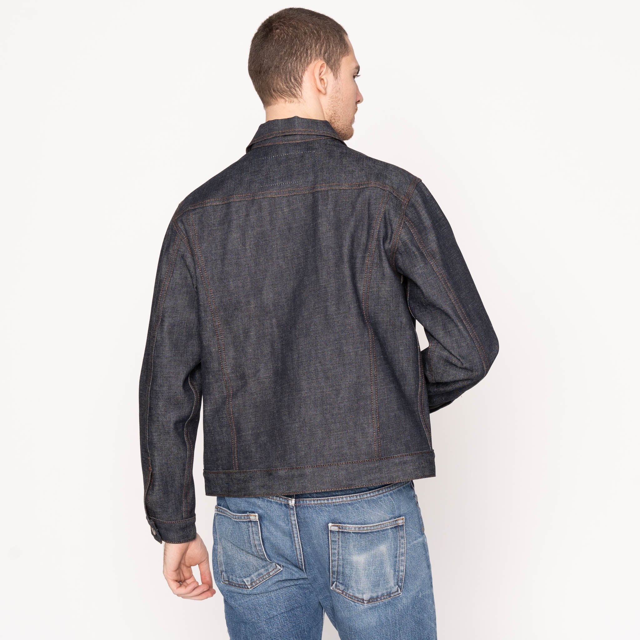 Denim Jacket - Love & Peace Selvedge - Image 3