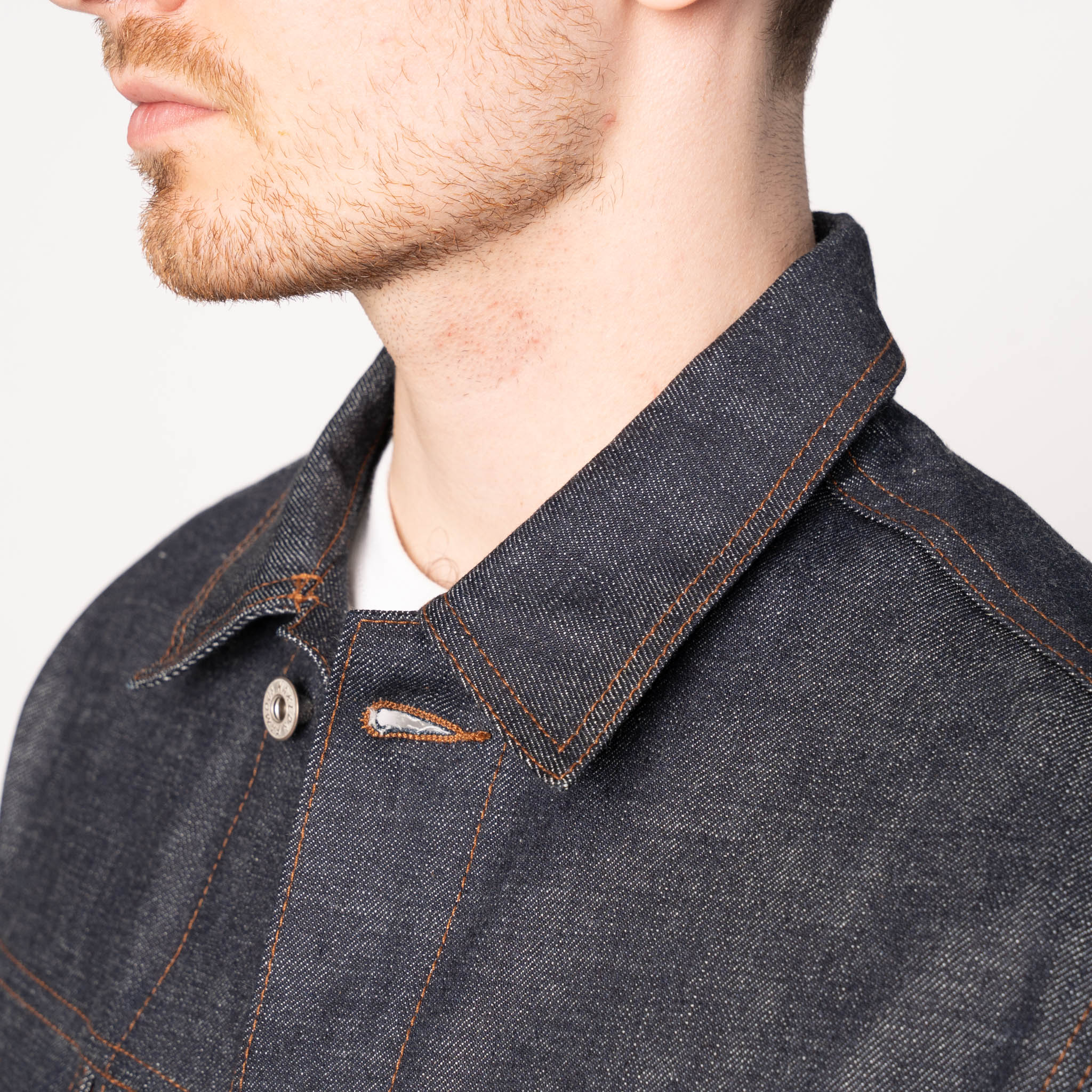Denim Jacket - Love & Peace Selvedge - Image 4