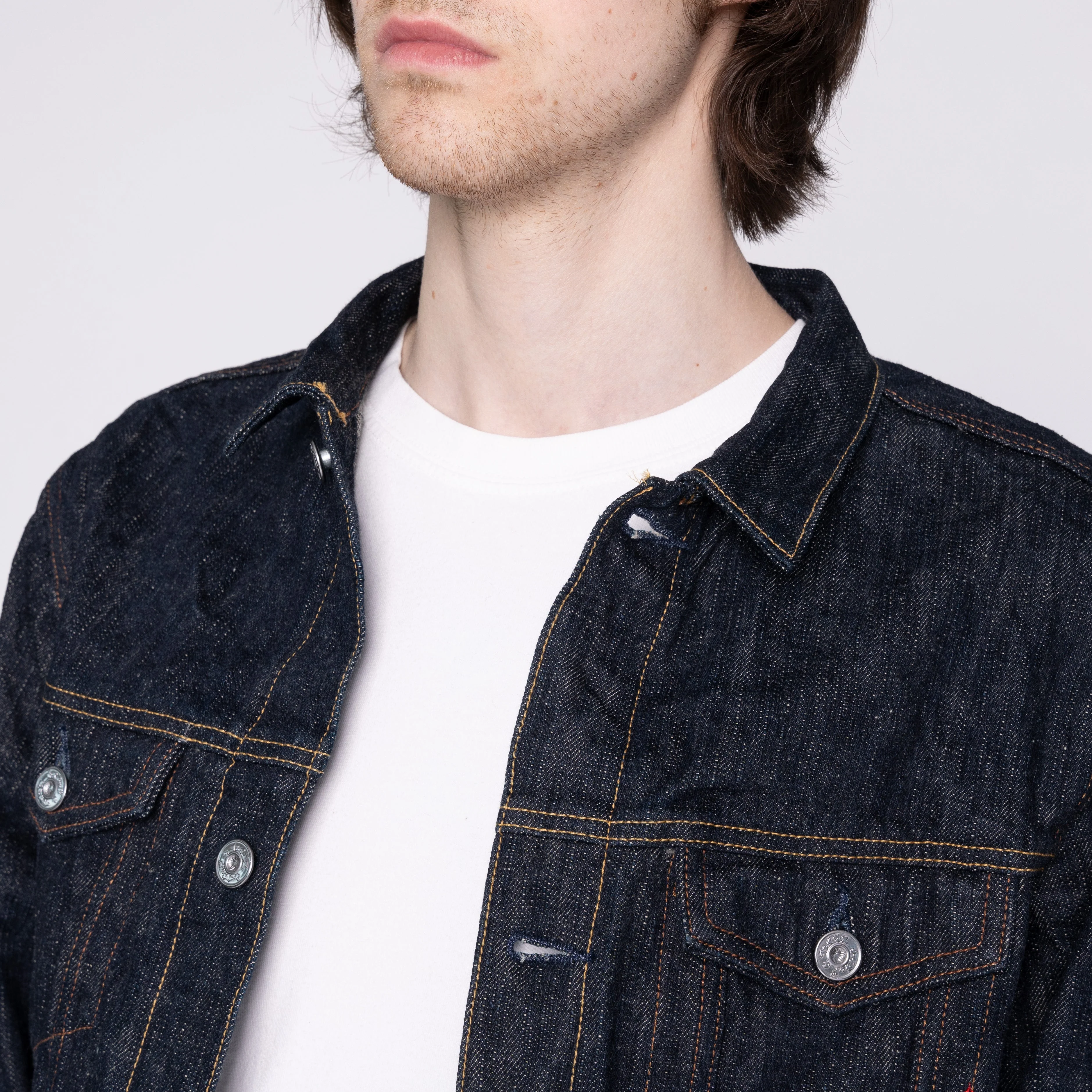 Denim Jacket - MIJ12 - Aomidori Selvedge - Image 4