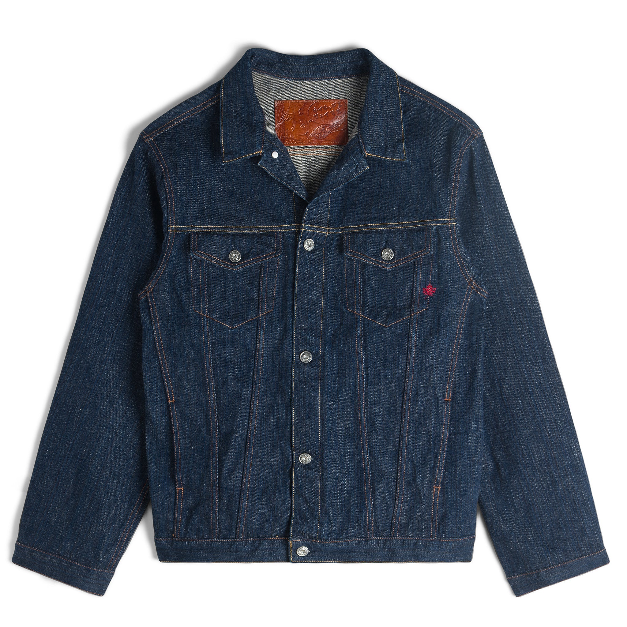 Denim Jacket - MIJ9 - "Tennen Ai" Natural Indigo Slub Selvedge