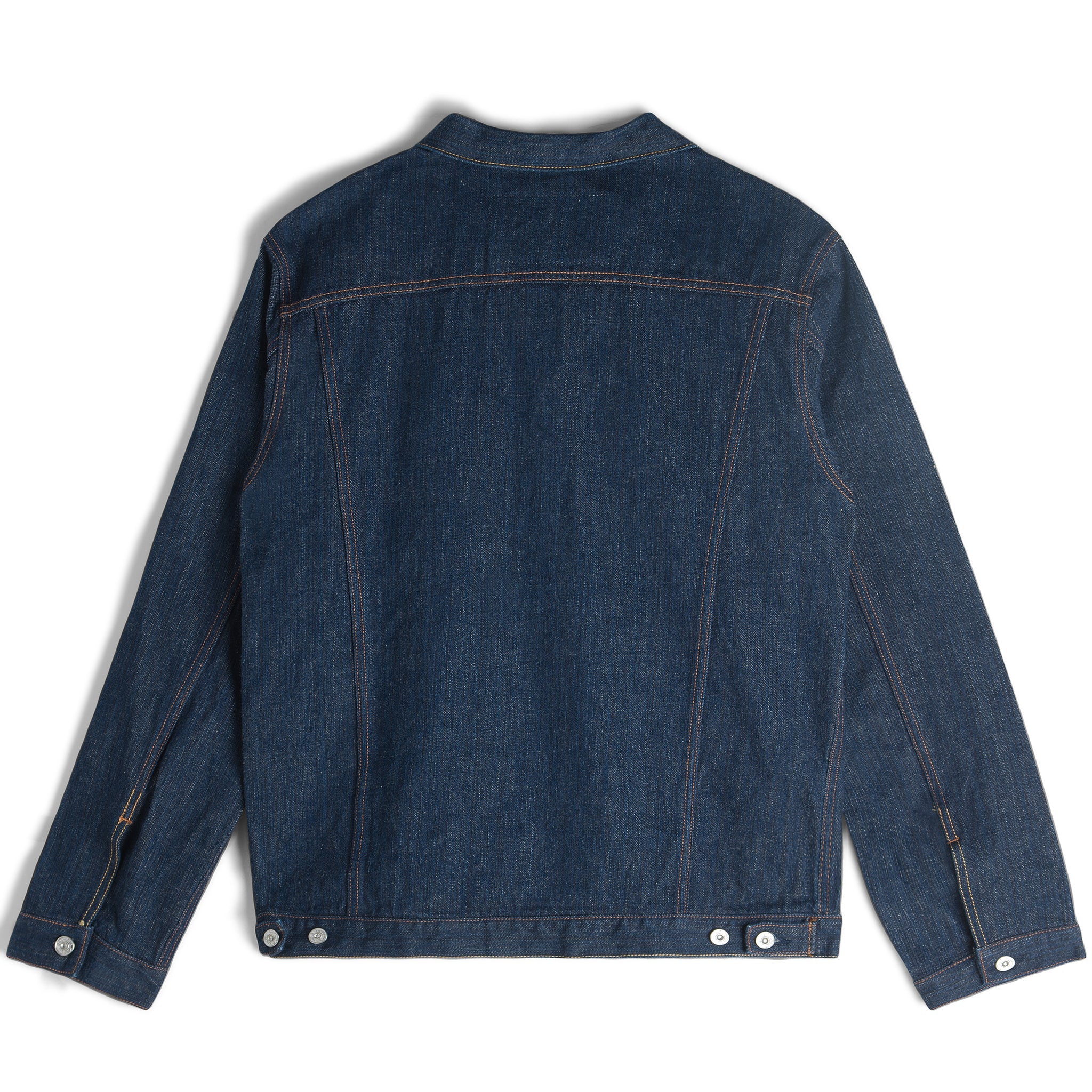 Denim Jacket - MIJ9 - "Tennen Ai" Natural Indigo Slub Selvedge - Image 2
