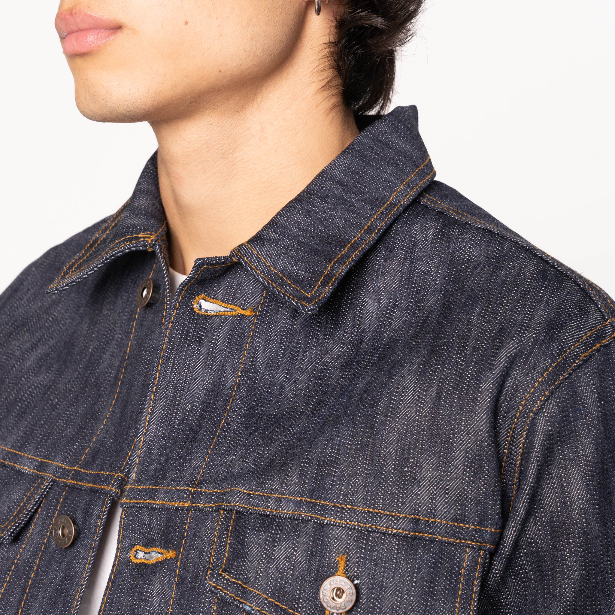 Denim Jacket - Sakura Slub Selvedge - Image 4