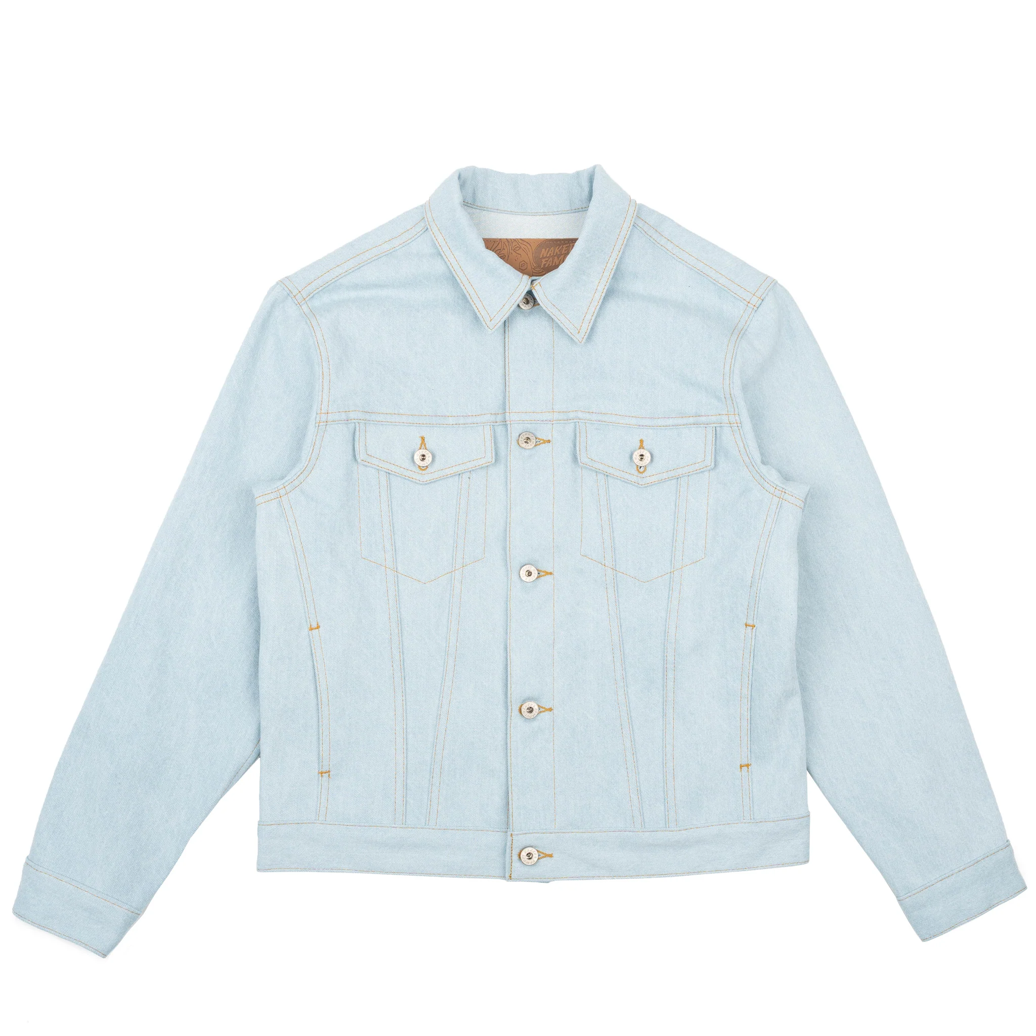 Denim Jacket - Secret Agent Denim - Bleach Blue