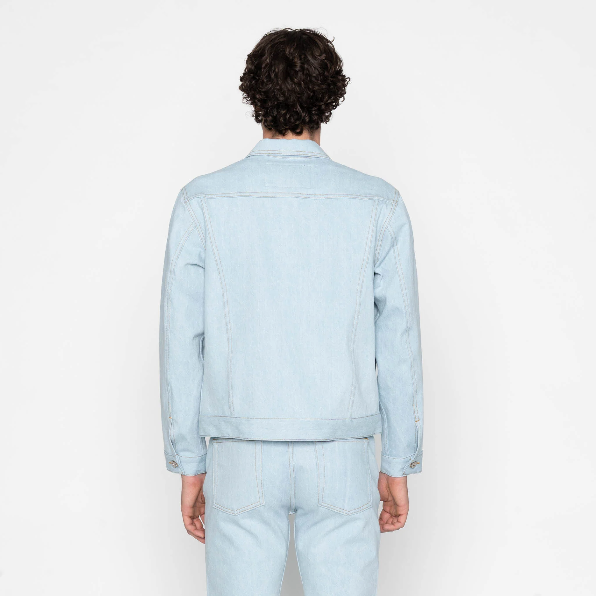 Denim Jacket - Secret Agent Denim - Bleach Blue - Image 4