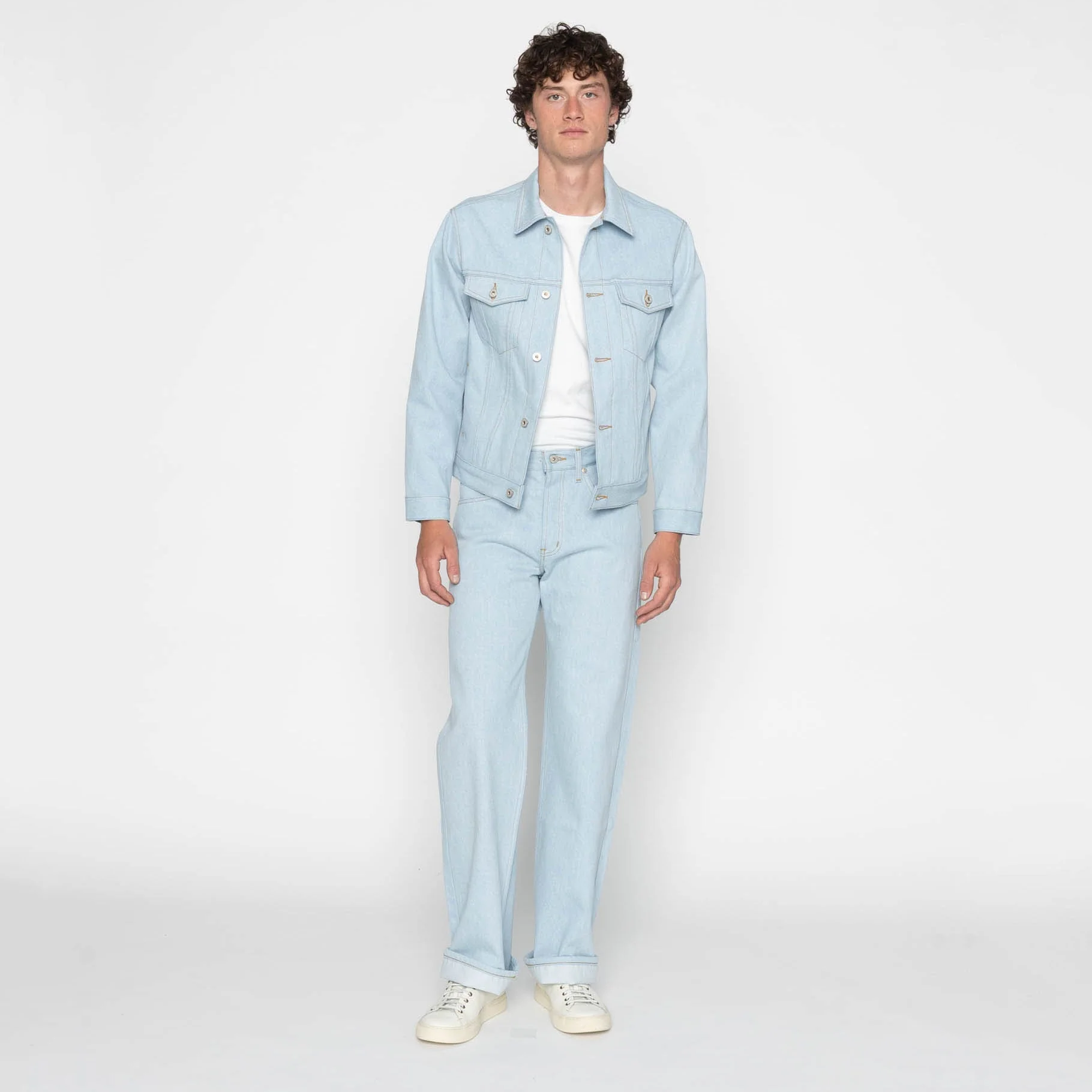 Denim Jacket - Secret Agent Denim - Bleach Blue - Image 7