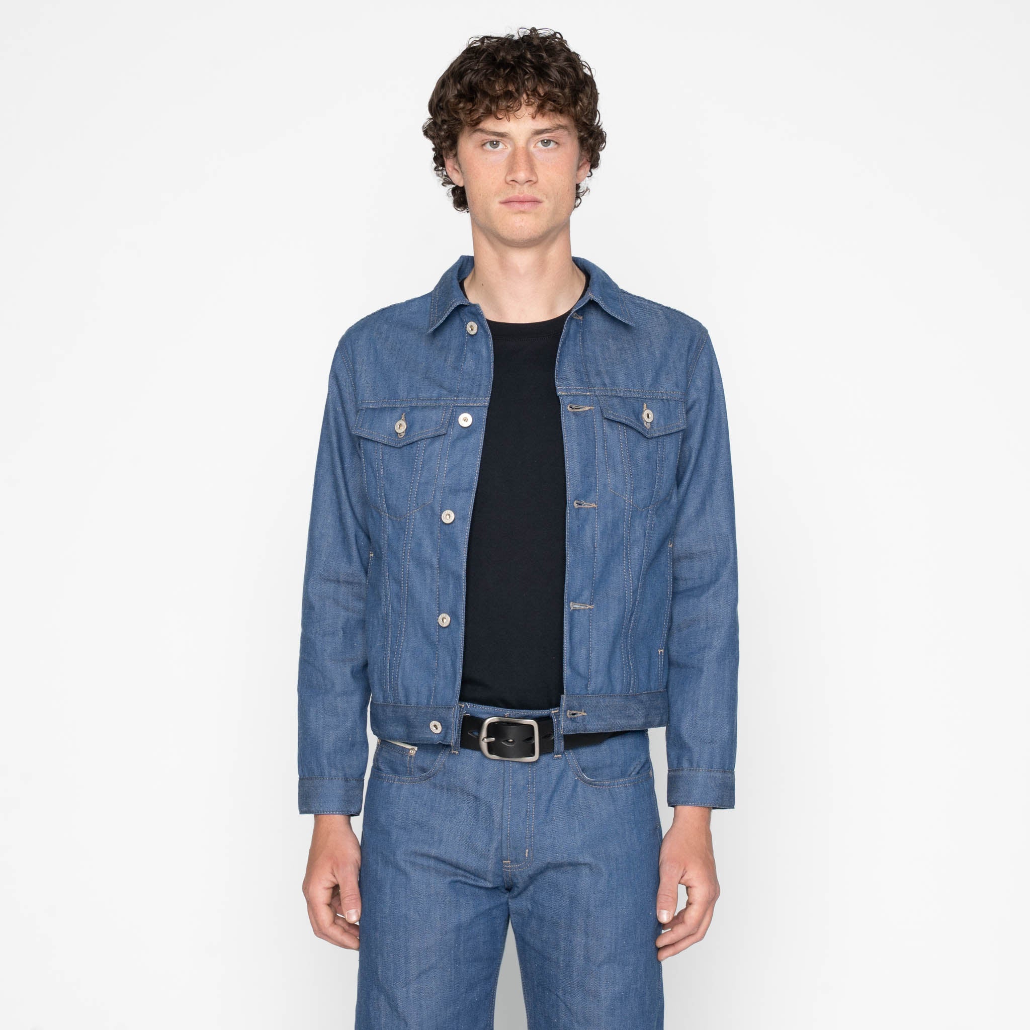 Denim Jacket  - The Cat’s Pyjamas Selvedge - Blue - Image 2