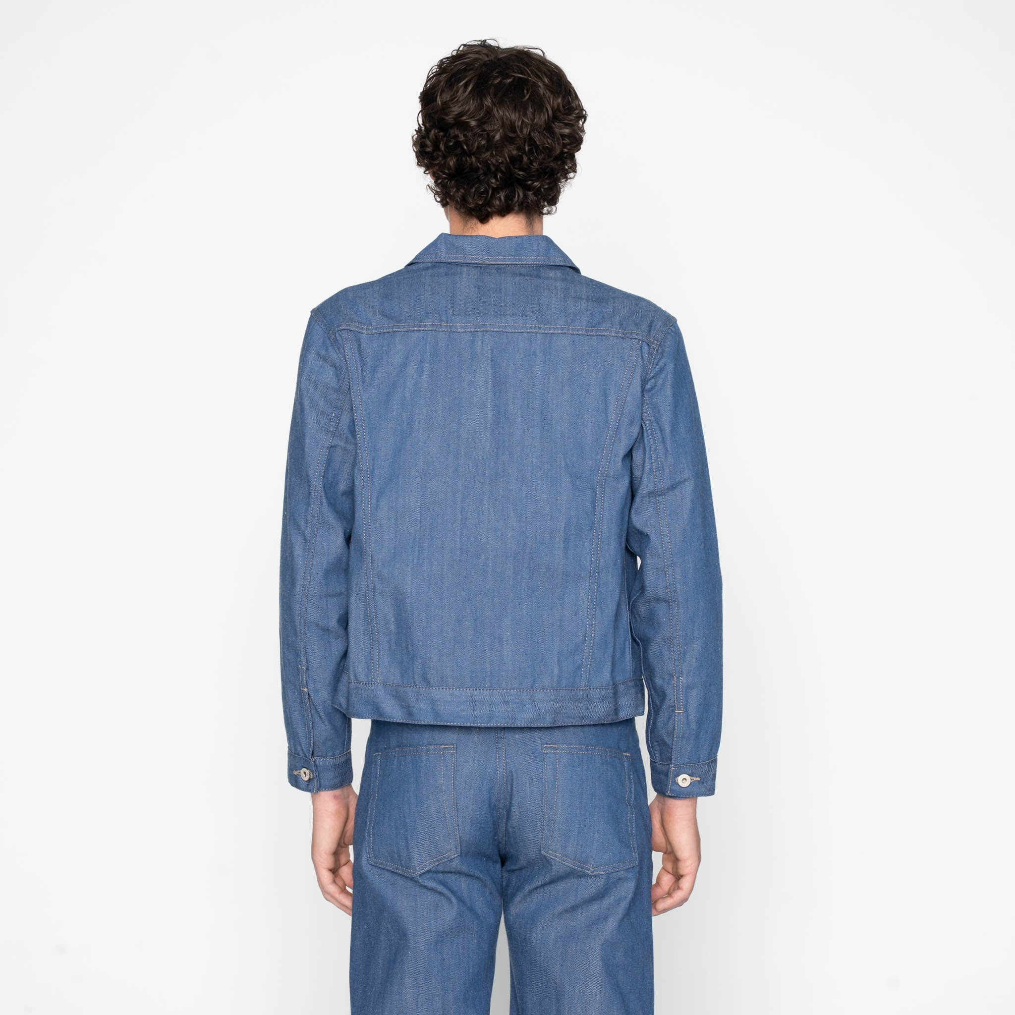 Denim Jacket  - The Cat’s Pyjamas Selvedge - Blue - Image 4