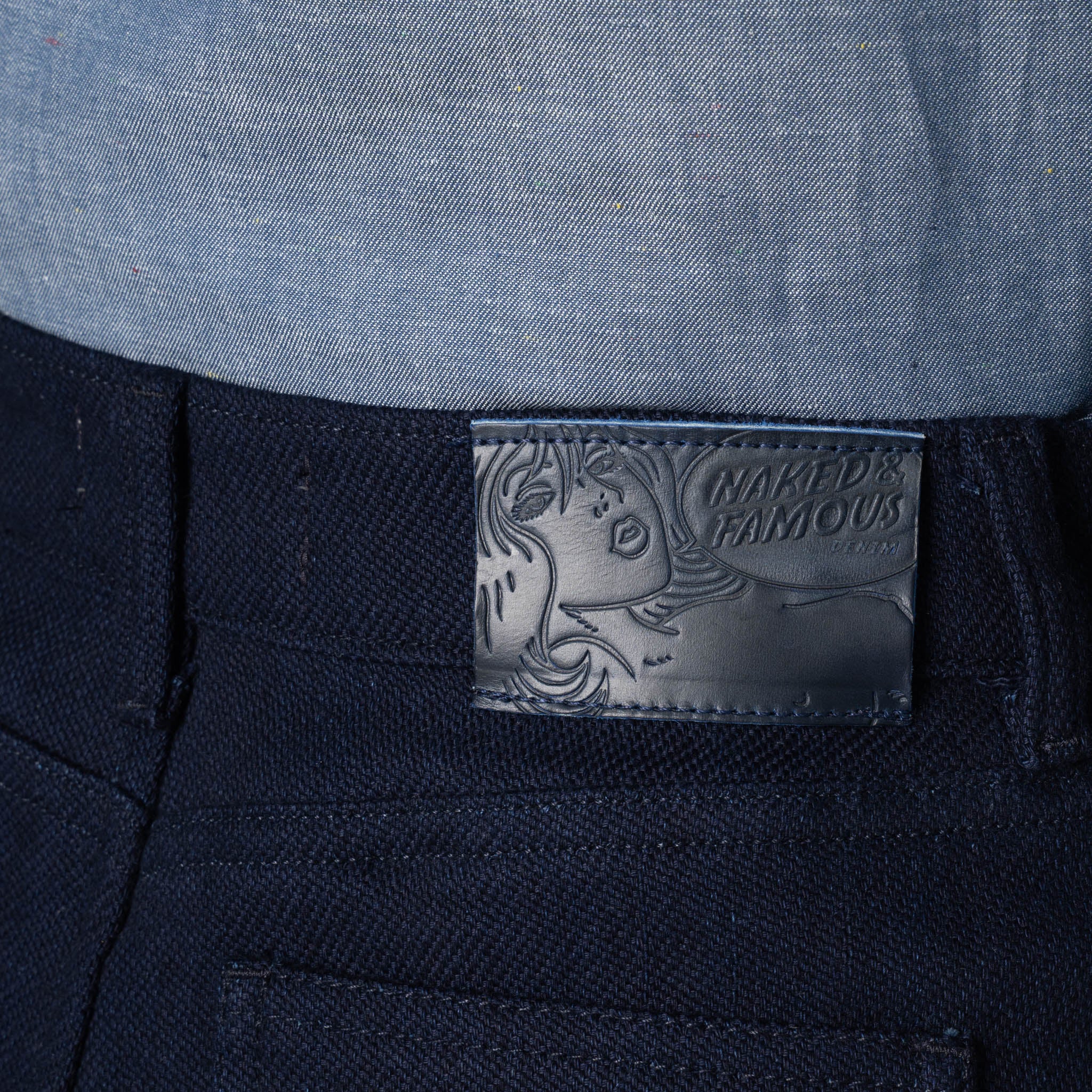 Andie Shorts - Maekake Dobby - Indigo - Image 5