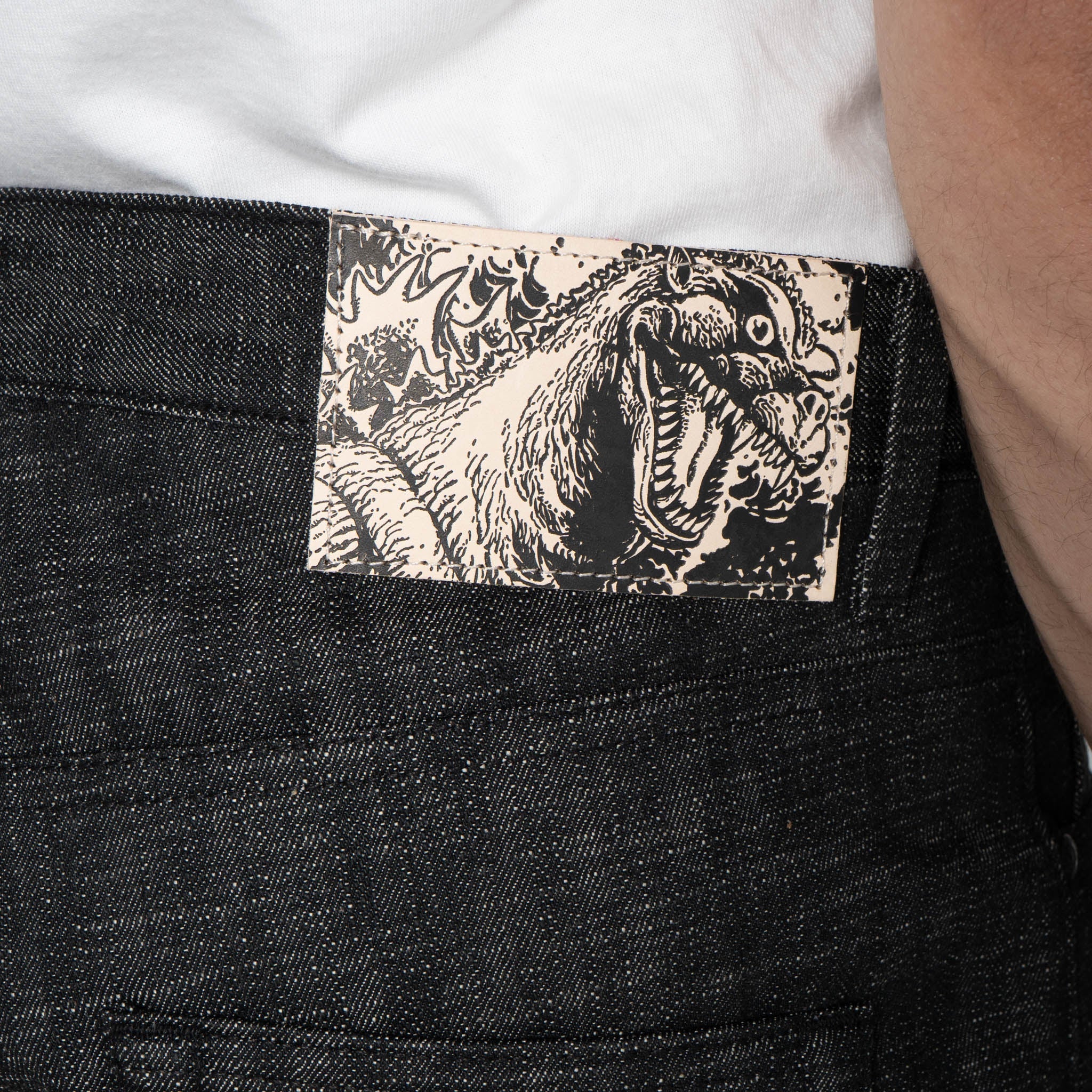 Easy Guy - 1954 Godzilla Selvedge - Black - Image 6