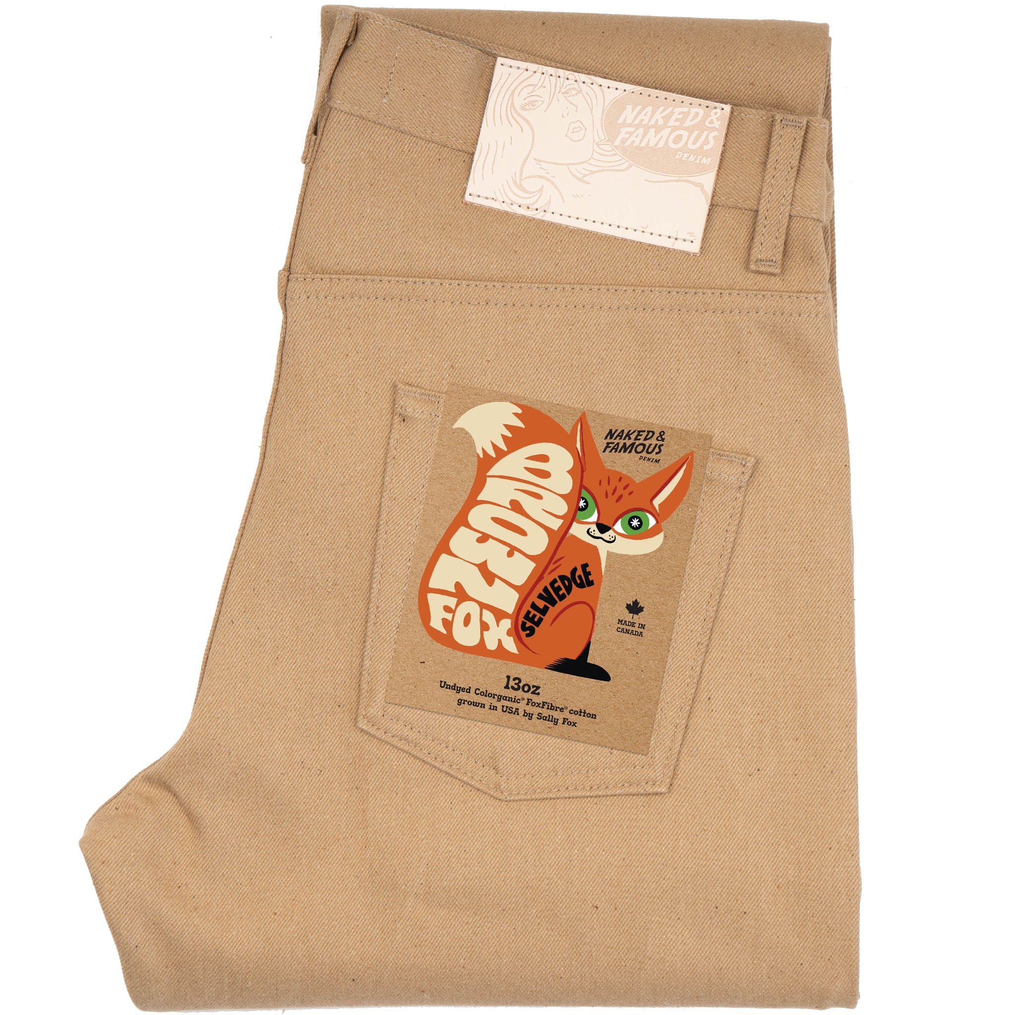 Easy Guy - Brown Fox Selvedge - Brown