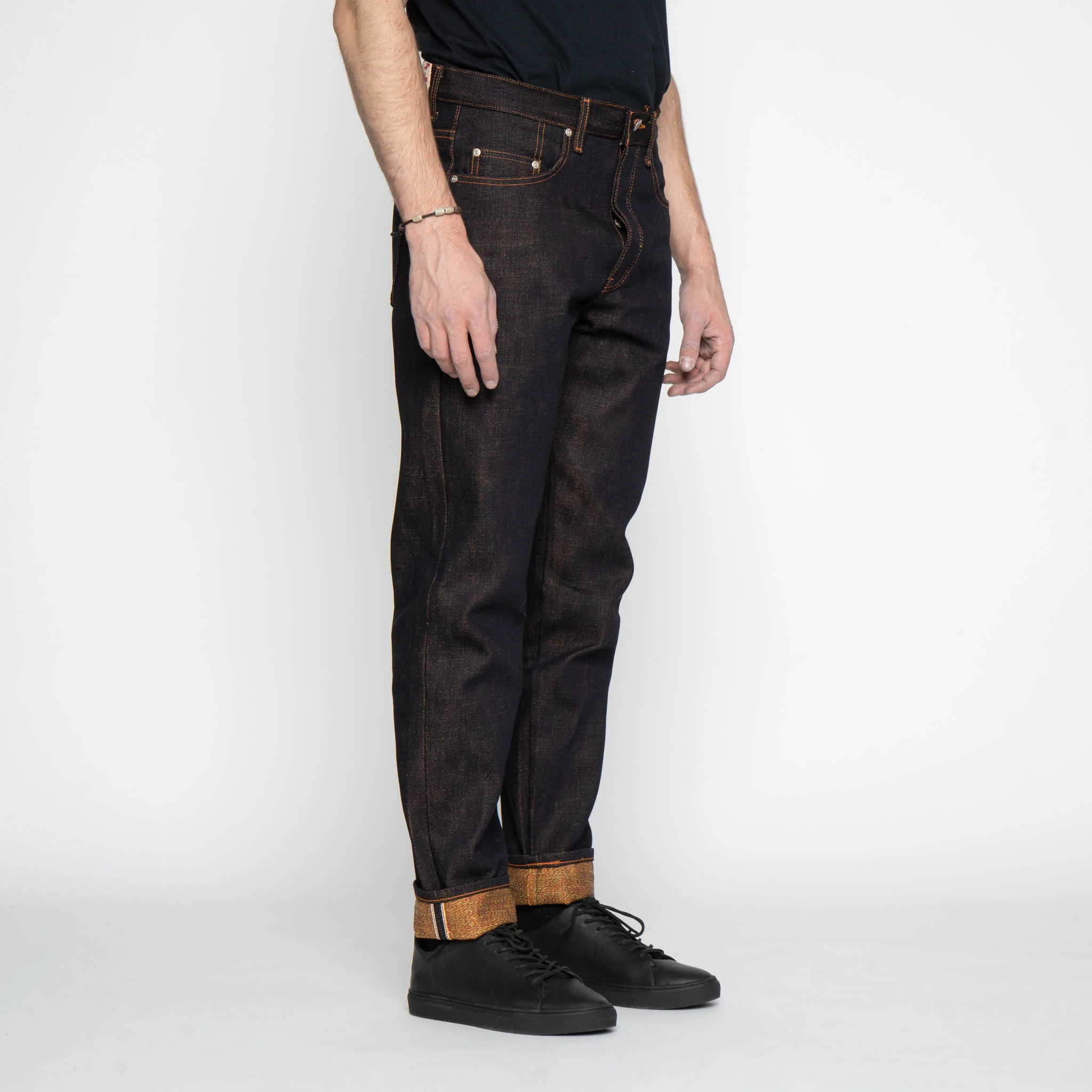 Easy Guy - Burning Godzilla Selvedge - Indigo - Image 3