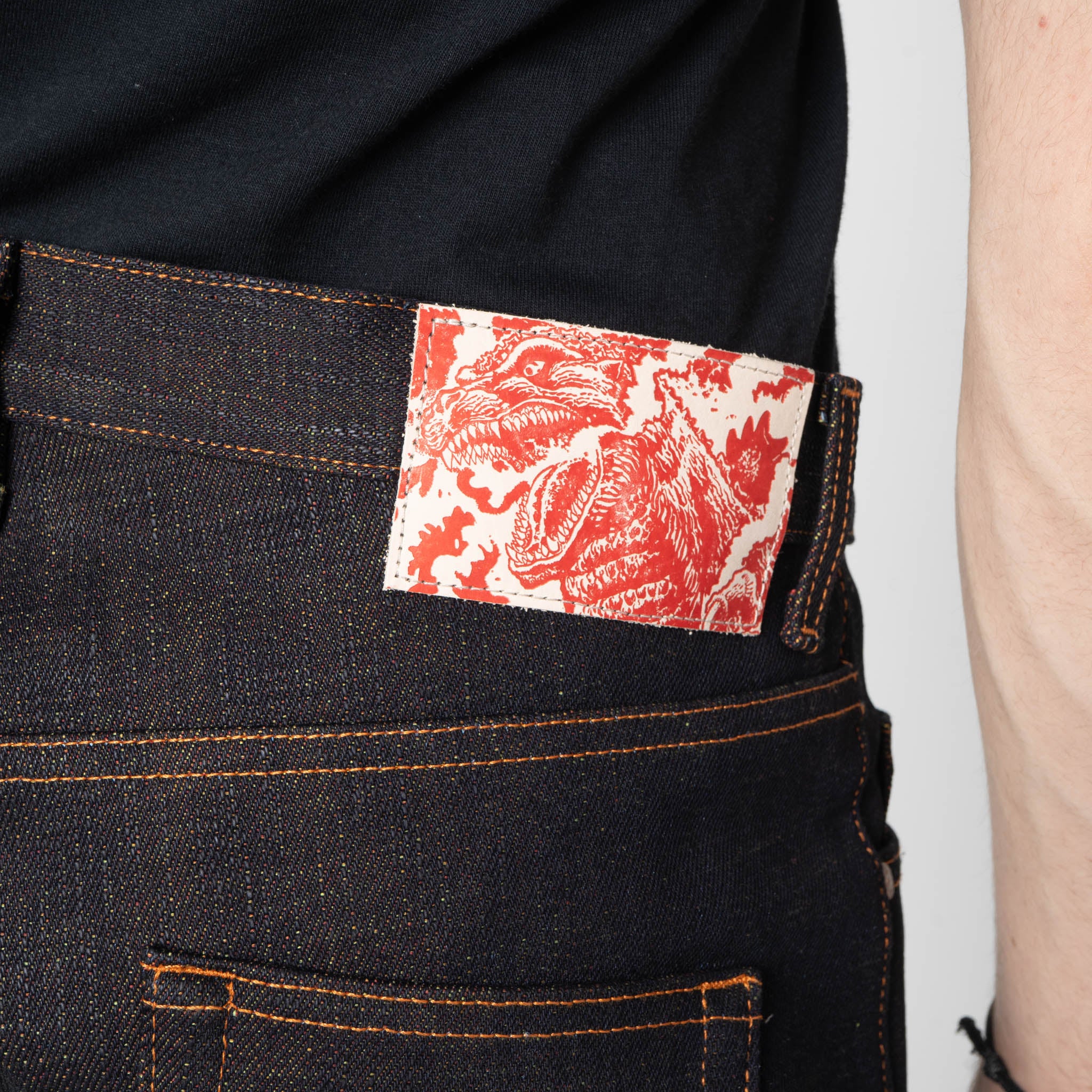 Easy Guy - Burning Godzilla Selvedge - Indigo - Image 6