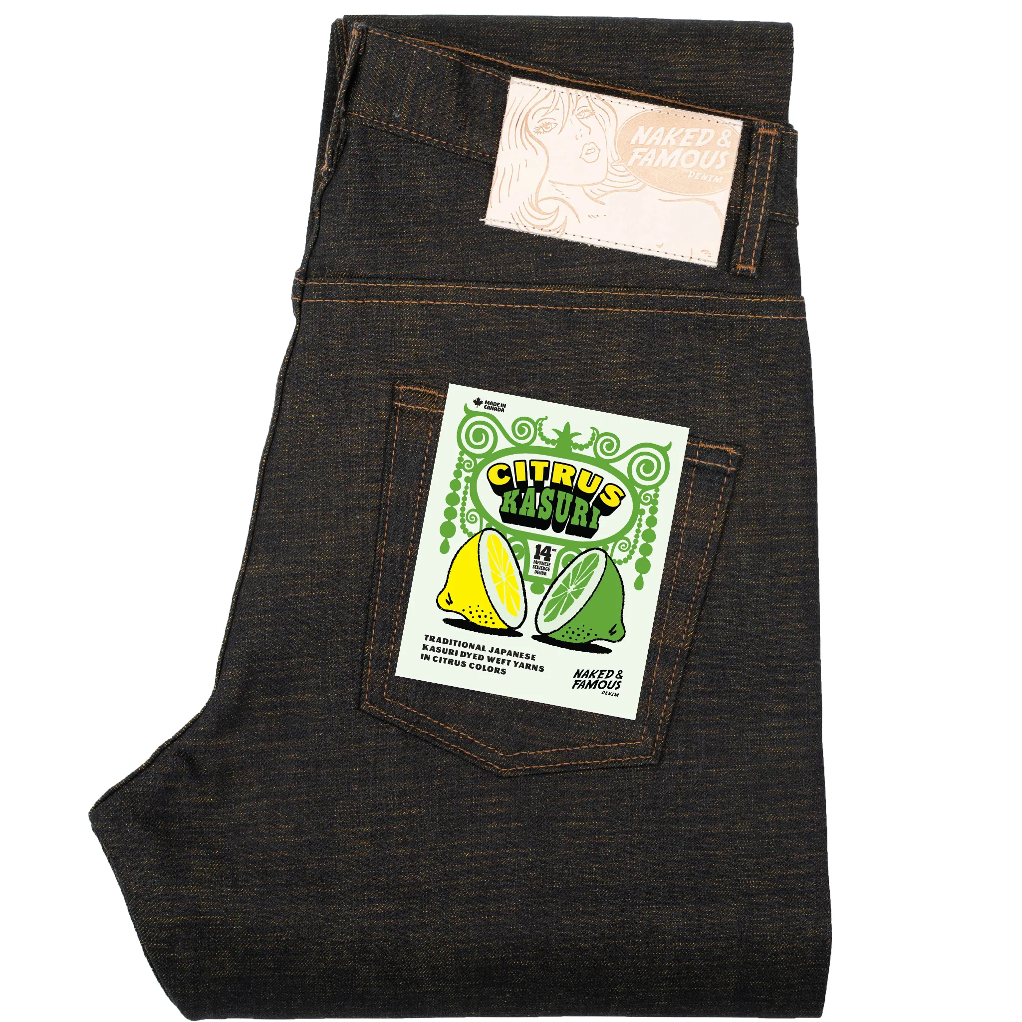 Easy Guy - Citrus Kasuri Selvedge