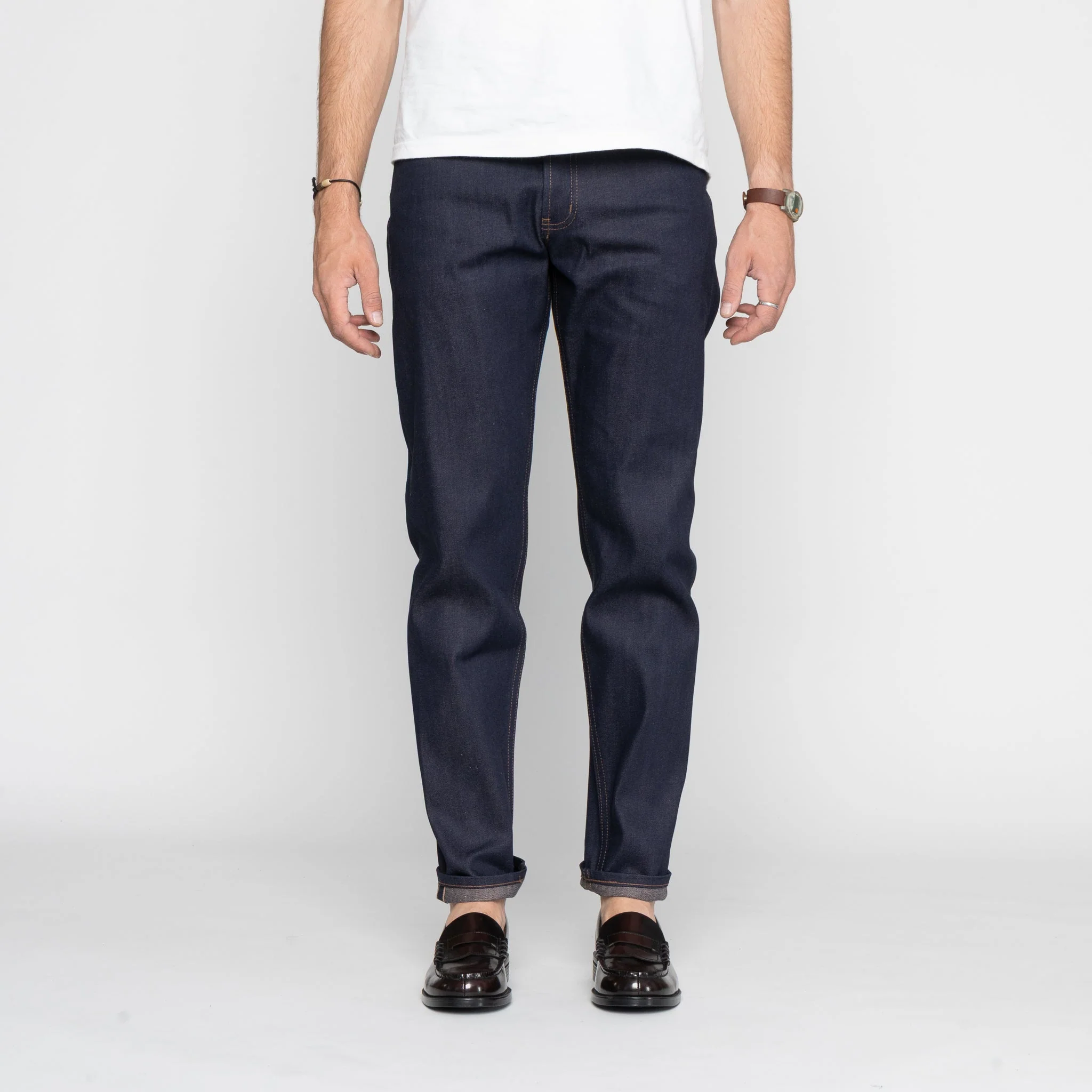 Easy Guy - Coffee Dye Selvedge - Indigo - Image 2