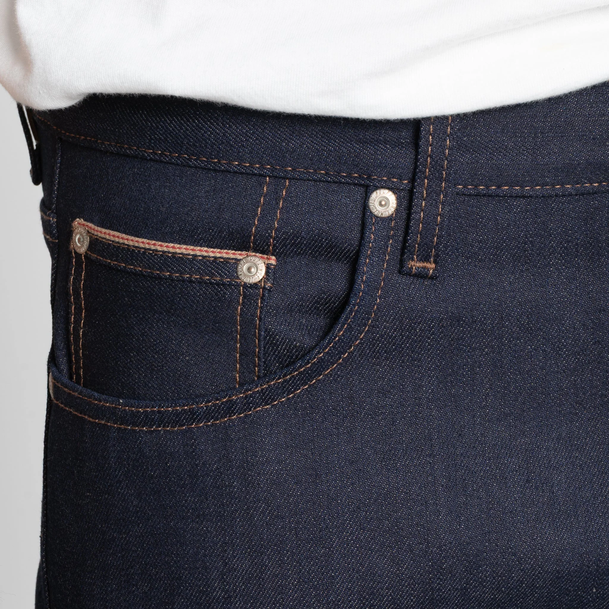Easy Guy - Coffee Dye Selvedge - Indigo - Image 5