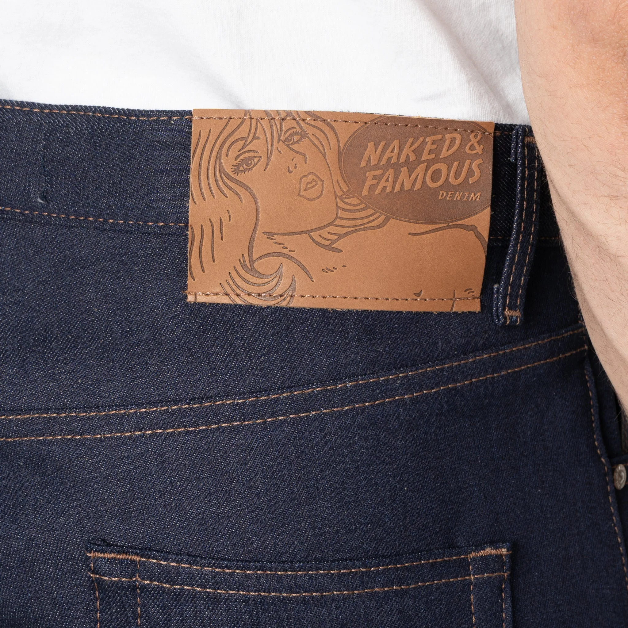 Easy Guy - Coffee Dye Selvedge - Indigo - Image 6