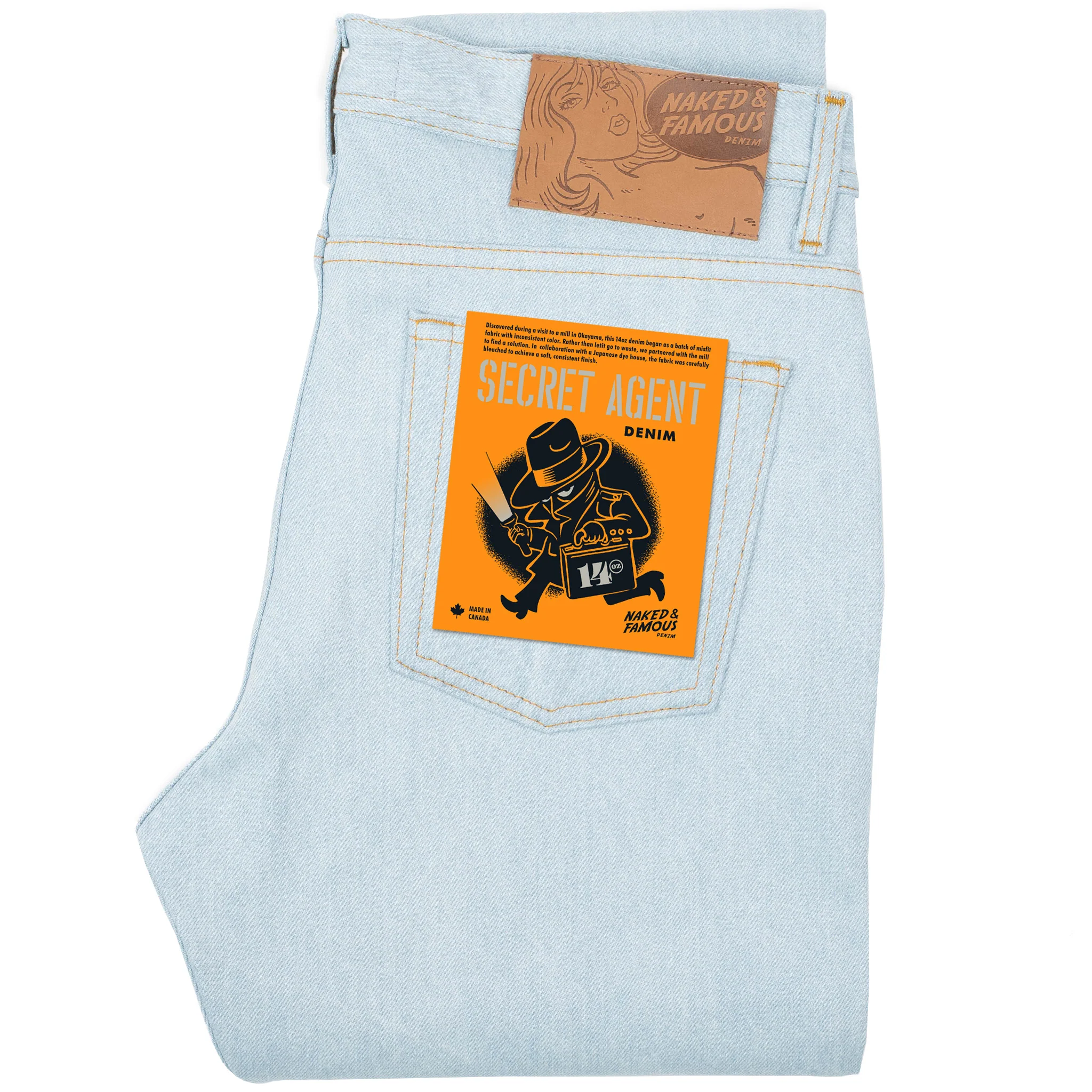 Easy Guy - Secret Agent Denim - Bleach Blue