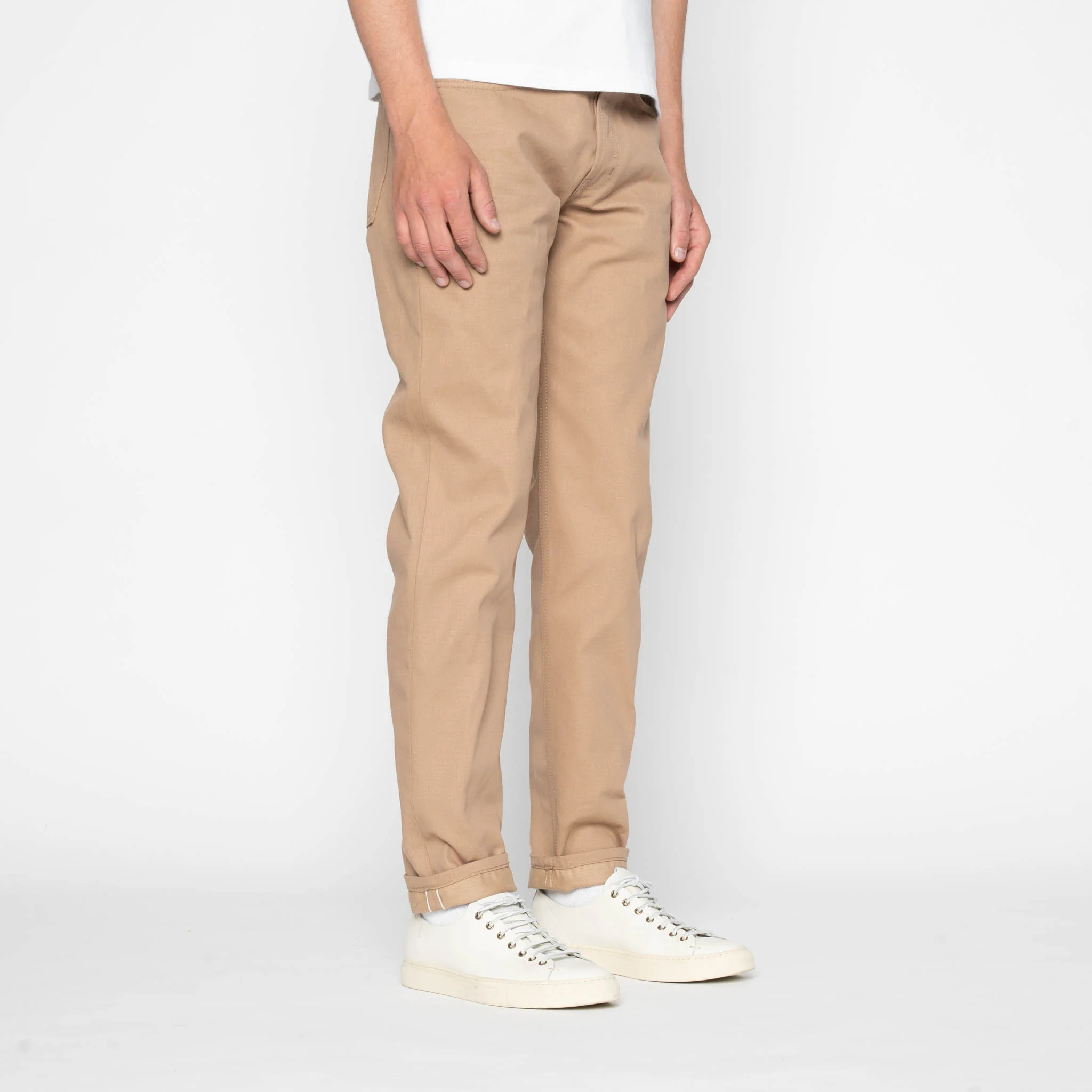 Easy Guy - Selvedge Slacks Beige - Image 3
